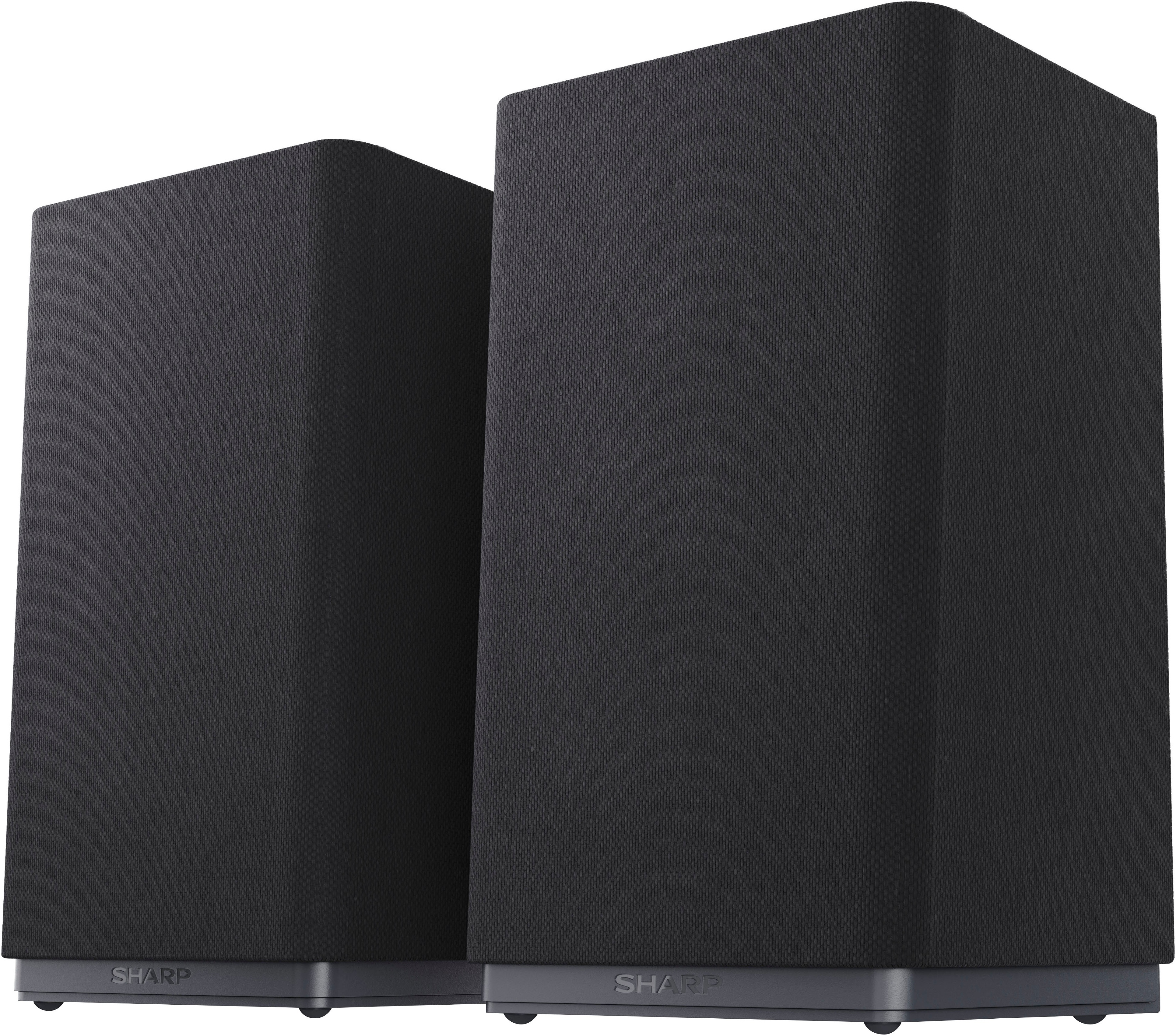 Sharp Audio-System »CP-AWS2001« 2.0 40 W A2DP Bluetooth AVRCP Bluetooth Bluetooth WLAN ) AQUOS-Drahtlos-System: Surround-Lautsprecher in schwarz