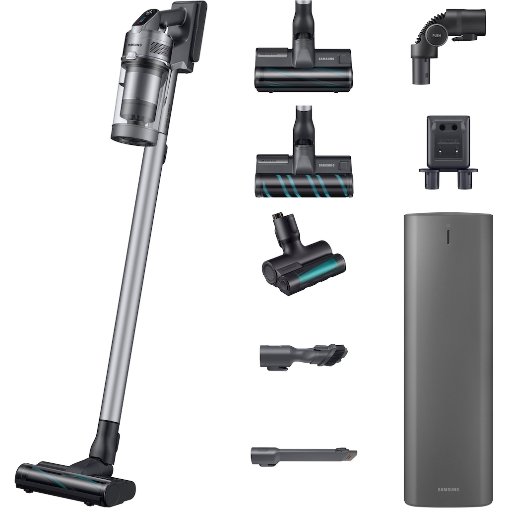 Samsung Akku-Stielstaubsauger »Bundle Jet 75 complete + Clean-Station VS20T7536P5/EG«