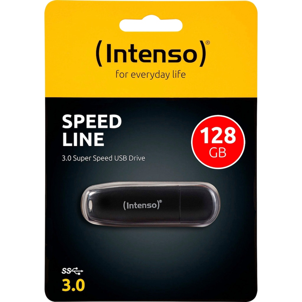 Intenso USB-Stick »Speed Line«, (USB 3.0 Lesegeschwindigkeit 35 MB/s)