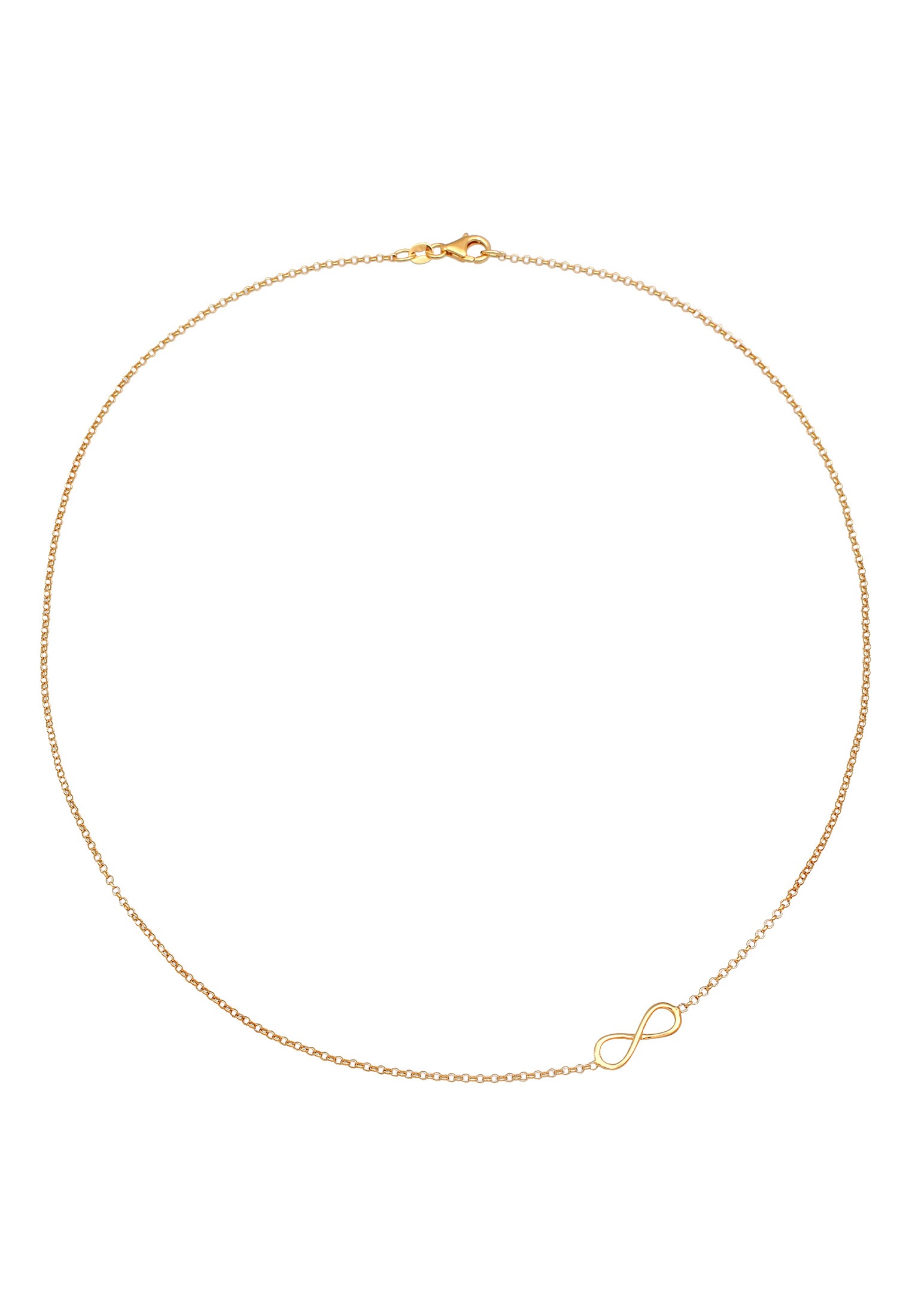 Elli Kette mit Anhänger »Halskette Infinty Trend Halskette 925 Silber«