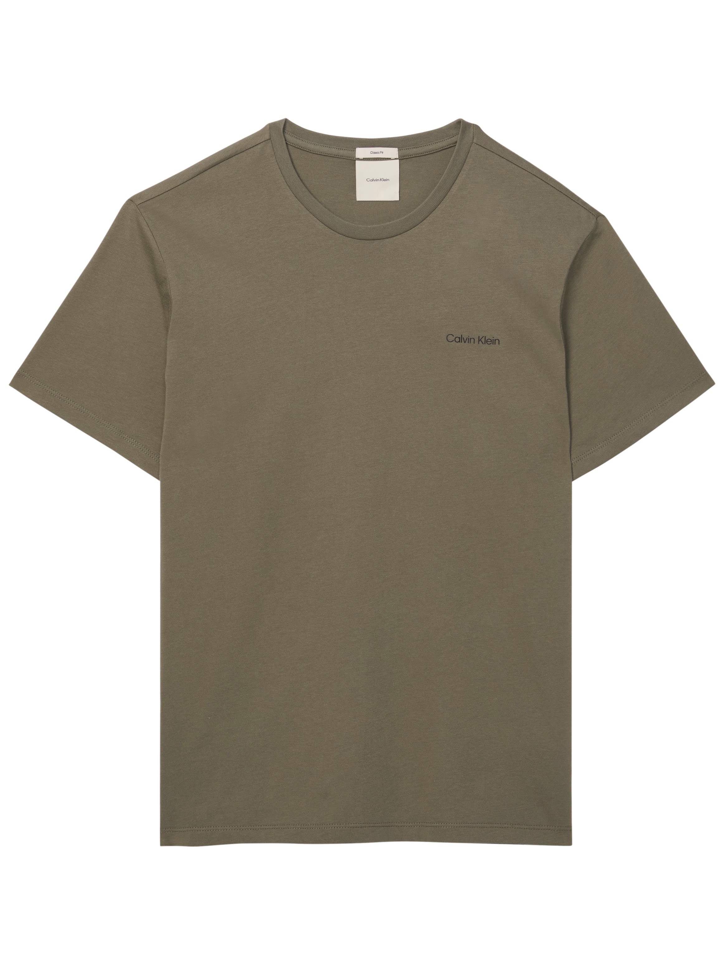 Calvin Klein T-Shirt »SS MICRO LOGO CREWNECK TEE« Regular fit mit Rundhalsausschnitt