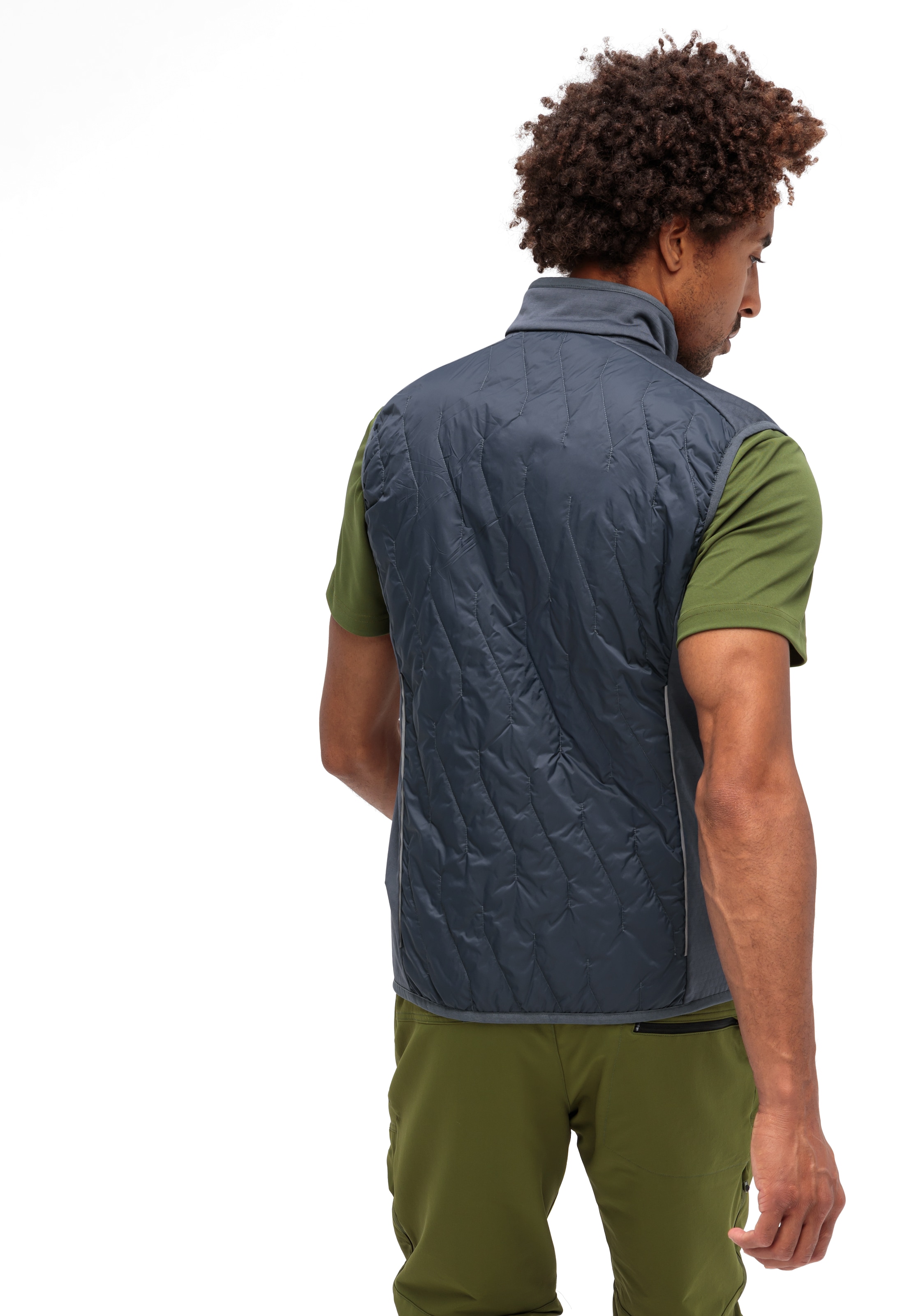 Maier Sports Funktionsweste »Serpe Vest M«, Herren Weste, atmungsaktive Outdoorweste, 3 Taschen mit Reißverschluss