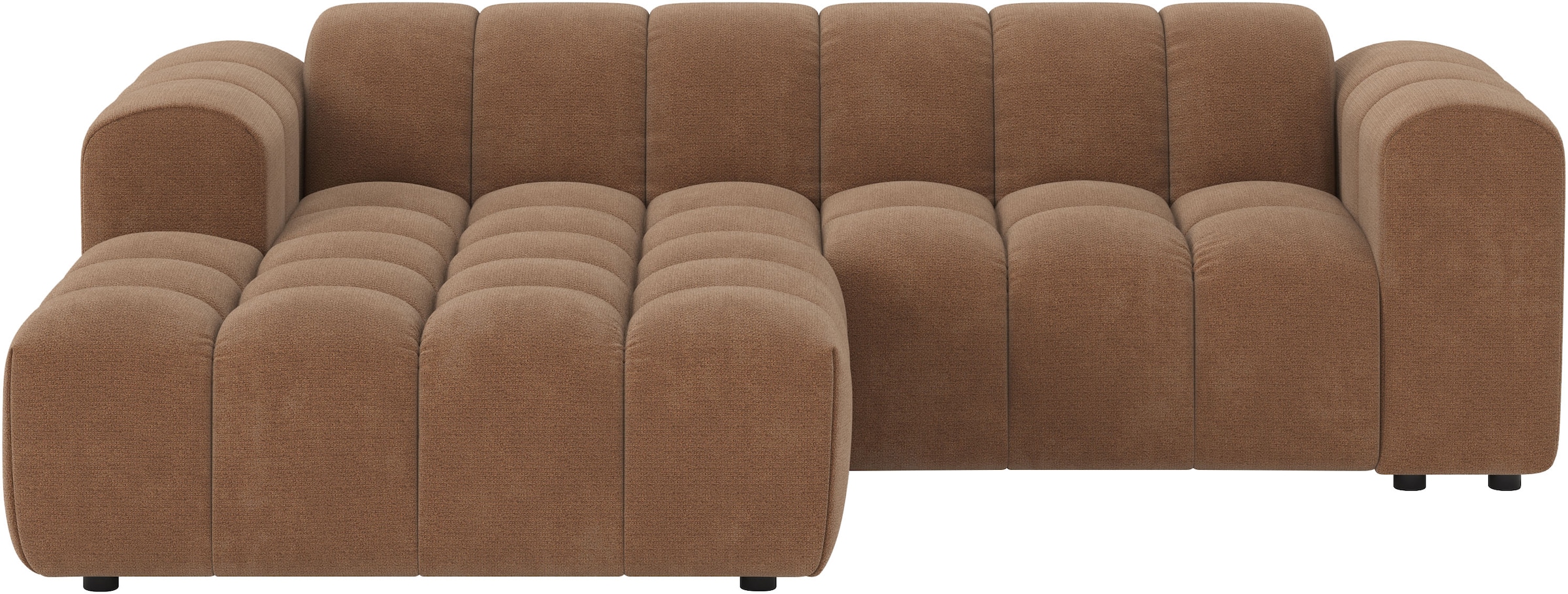 OTTO home Ecksofa »Rocco L-Form, B: 248 cm, modernes Bubble-Sofa, großzügiger Sitzkomfort« Wohnlandschaft-Charakter, frei stellbar, modernes Design