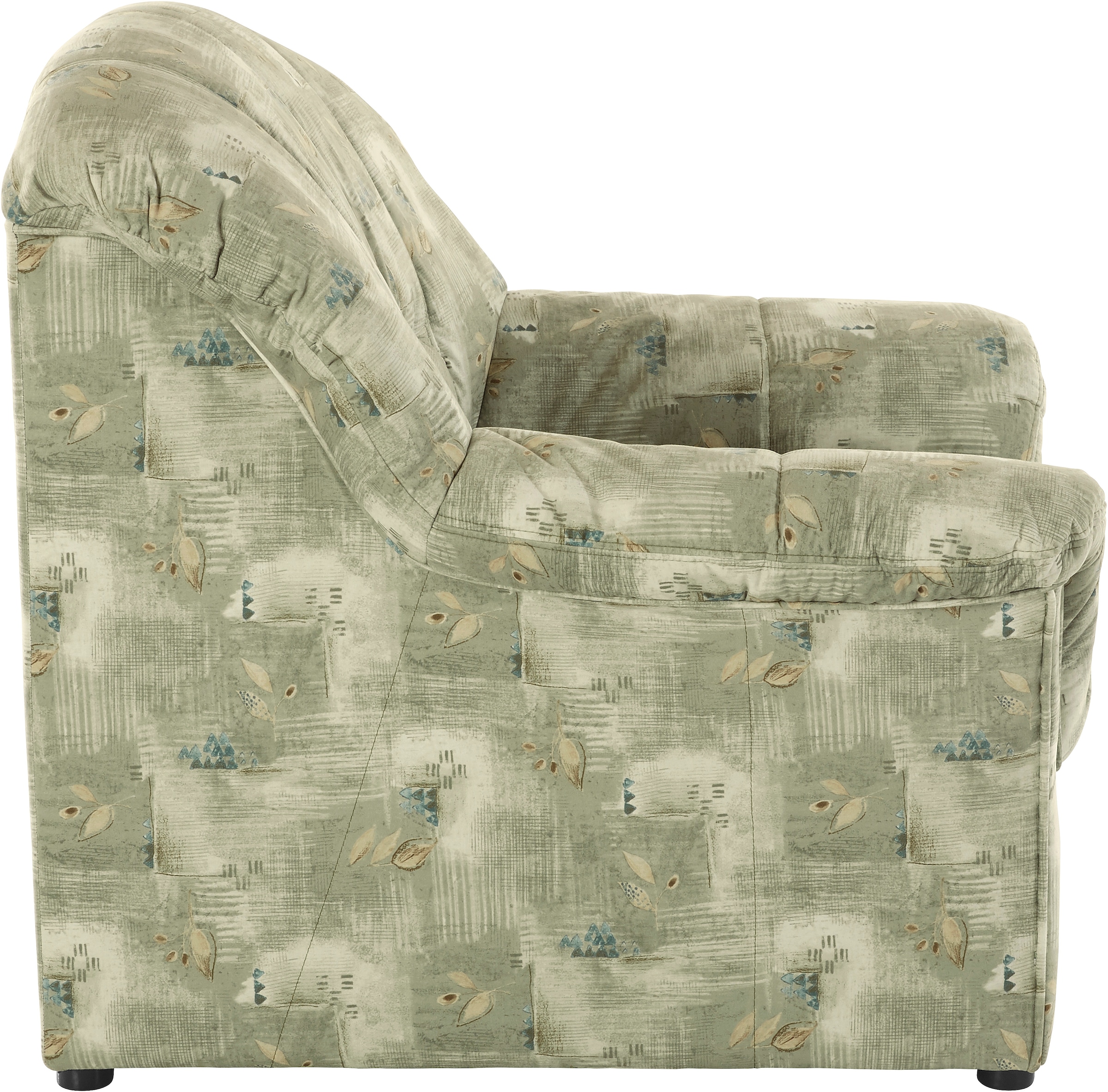 DOMO collection Sessel »Bahia belastbar bis 140kg/ Sitz«, Microfaser MELROSE®, mocca