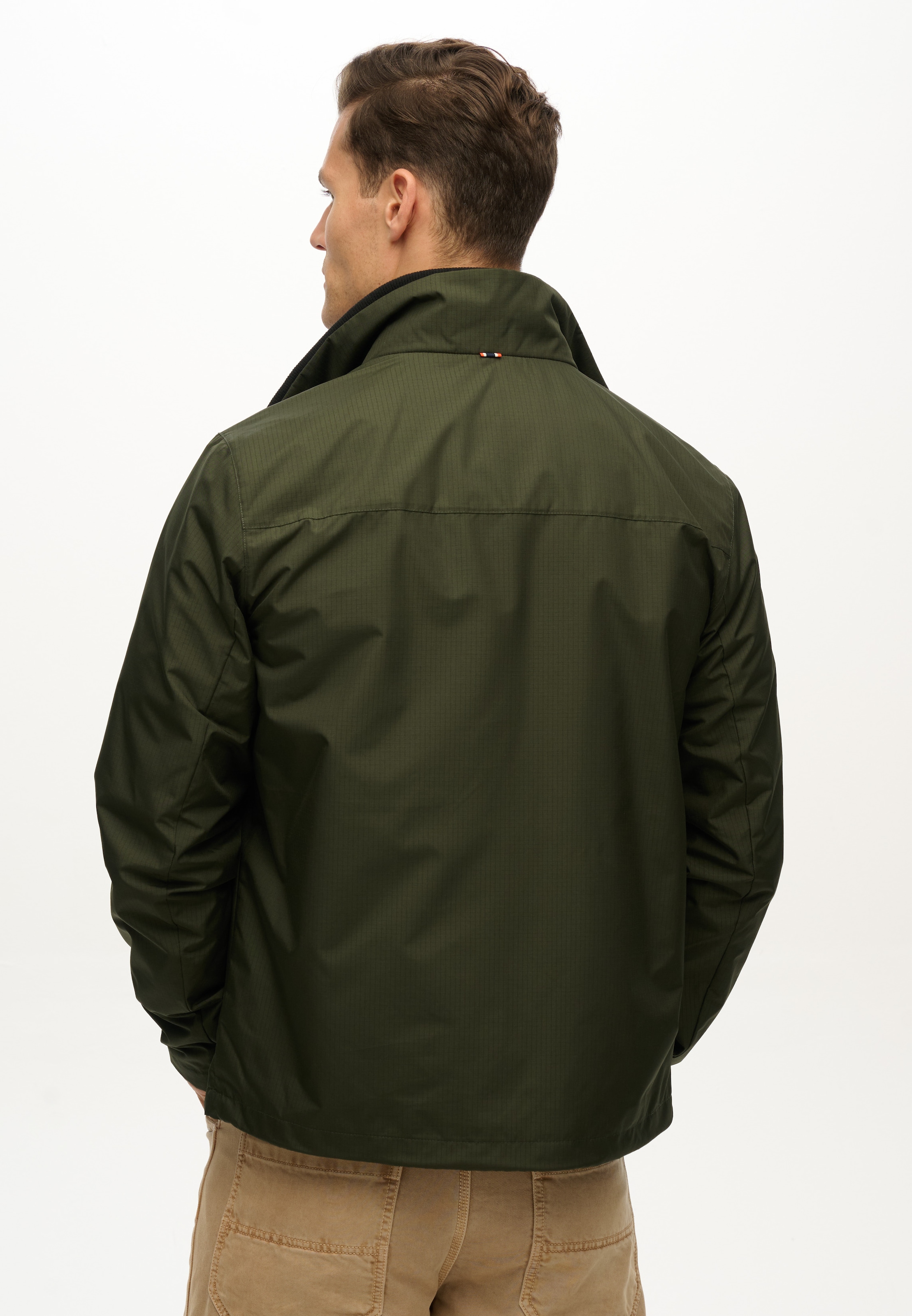 Superdry Outdoorjacke »NON HOOD LOGO WINDBREAKER«, ohne Kapuze