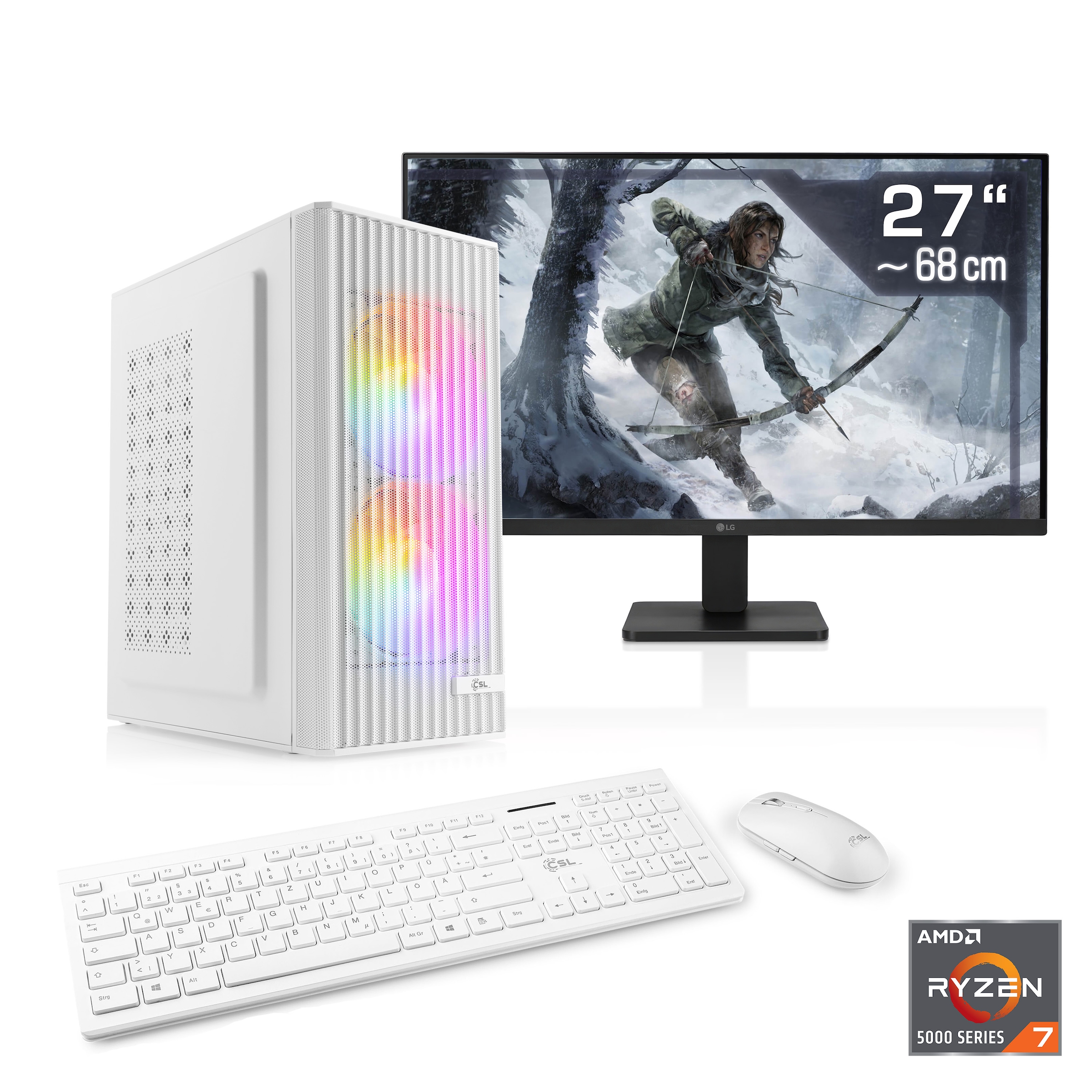 CSL PC-Komplettsystem »Spectrum V25224«