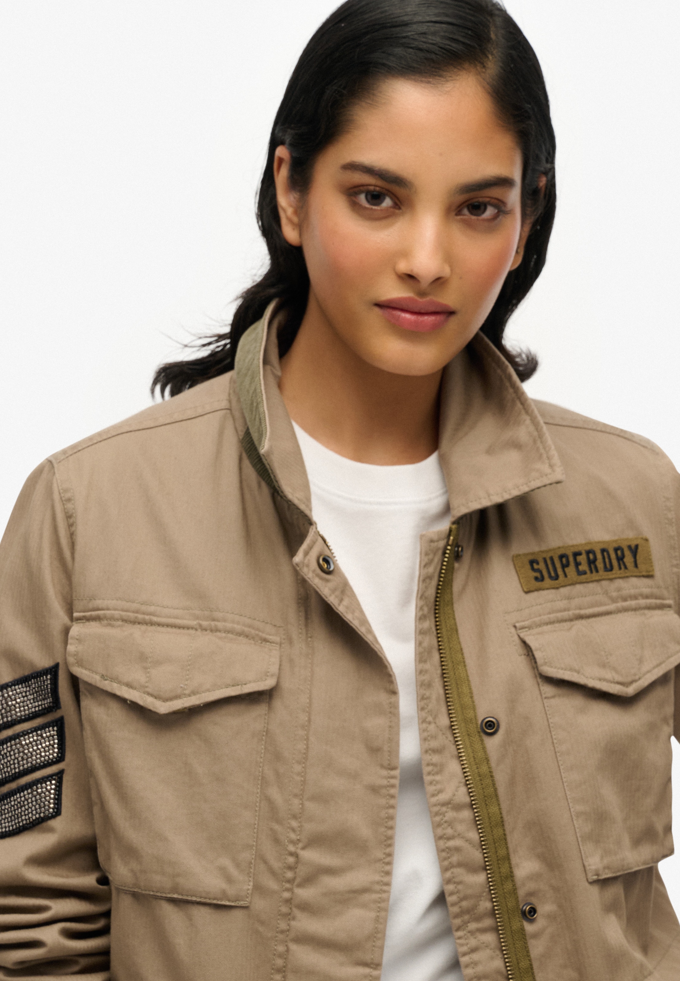 Superdry Parka »EMBELLISHED M65 MILITARY JKT«