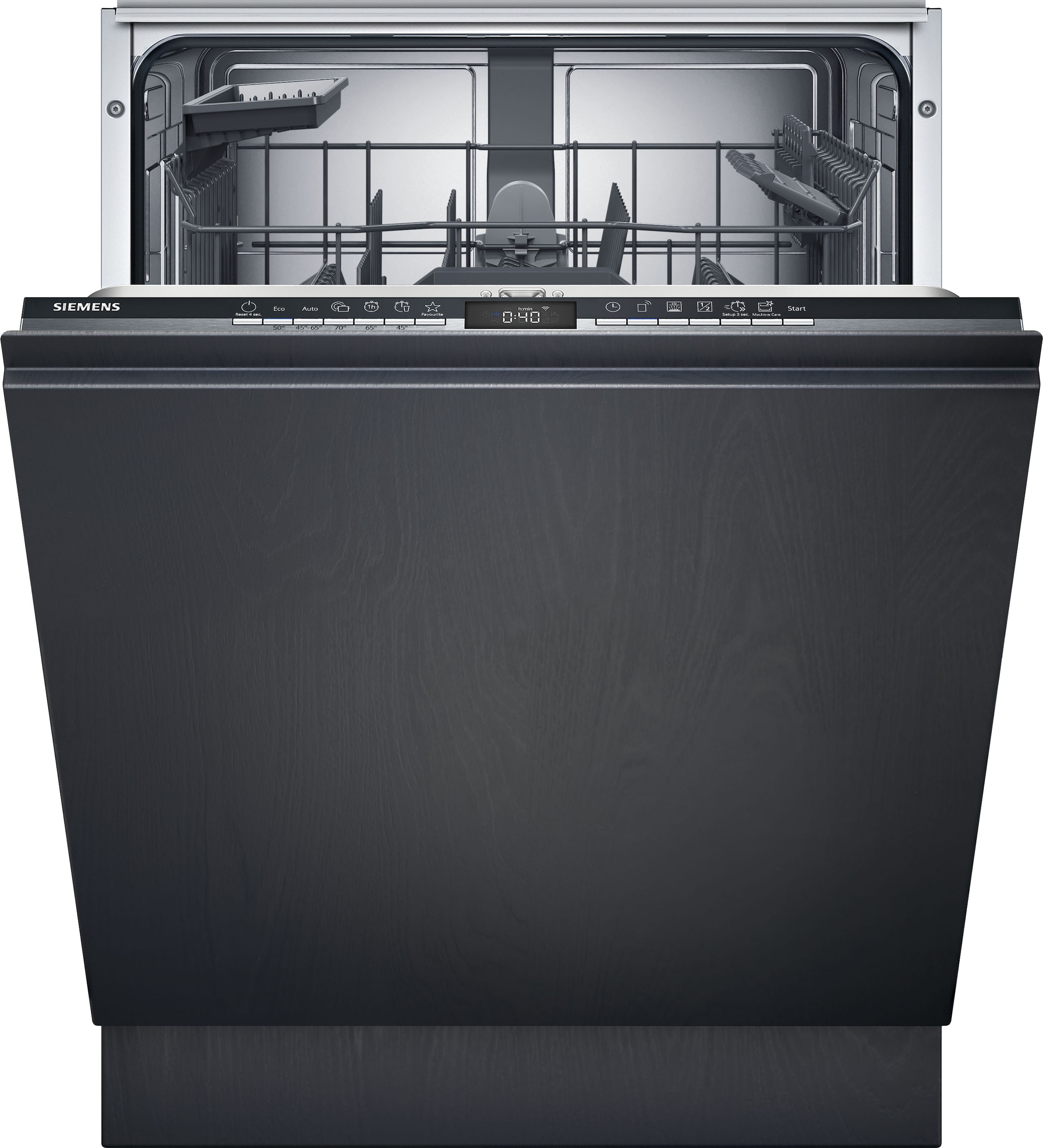 SIEMENS vollintegrierbarer Geschirrspüler iQ300 »SX63HX01AE«, 13 Maßgedecke