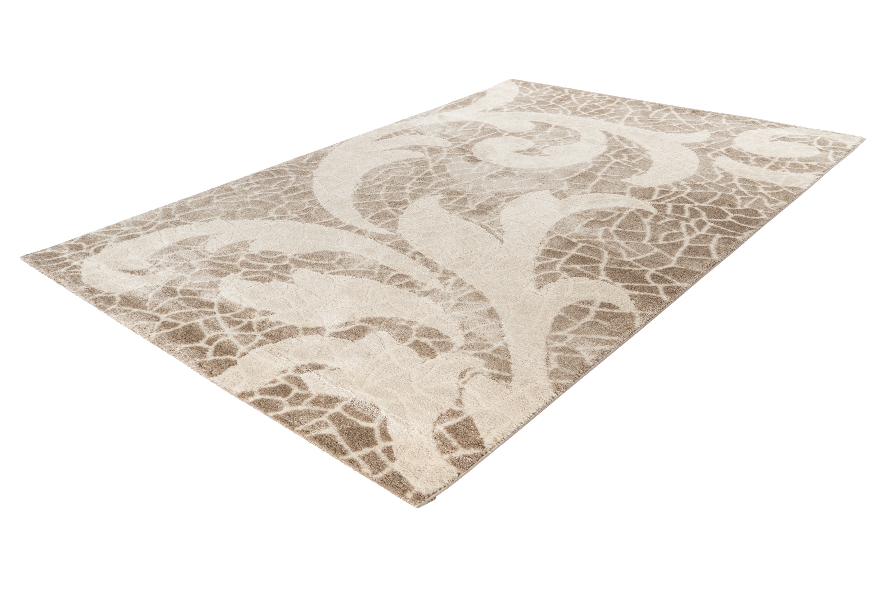 Obsession Teppich »My Frisco 280« rechteckig 12 mm Höhe klassisches Design, Ornamente, Wohnzimmer, Schlafzimmer