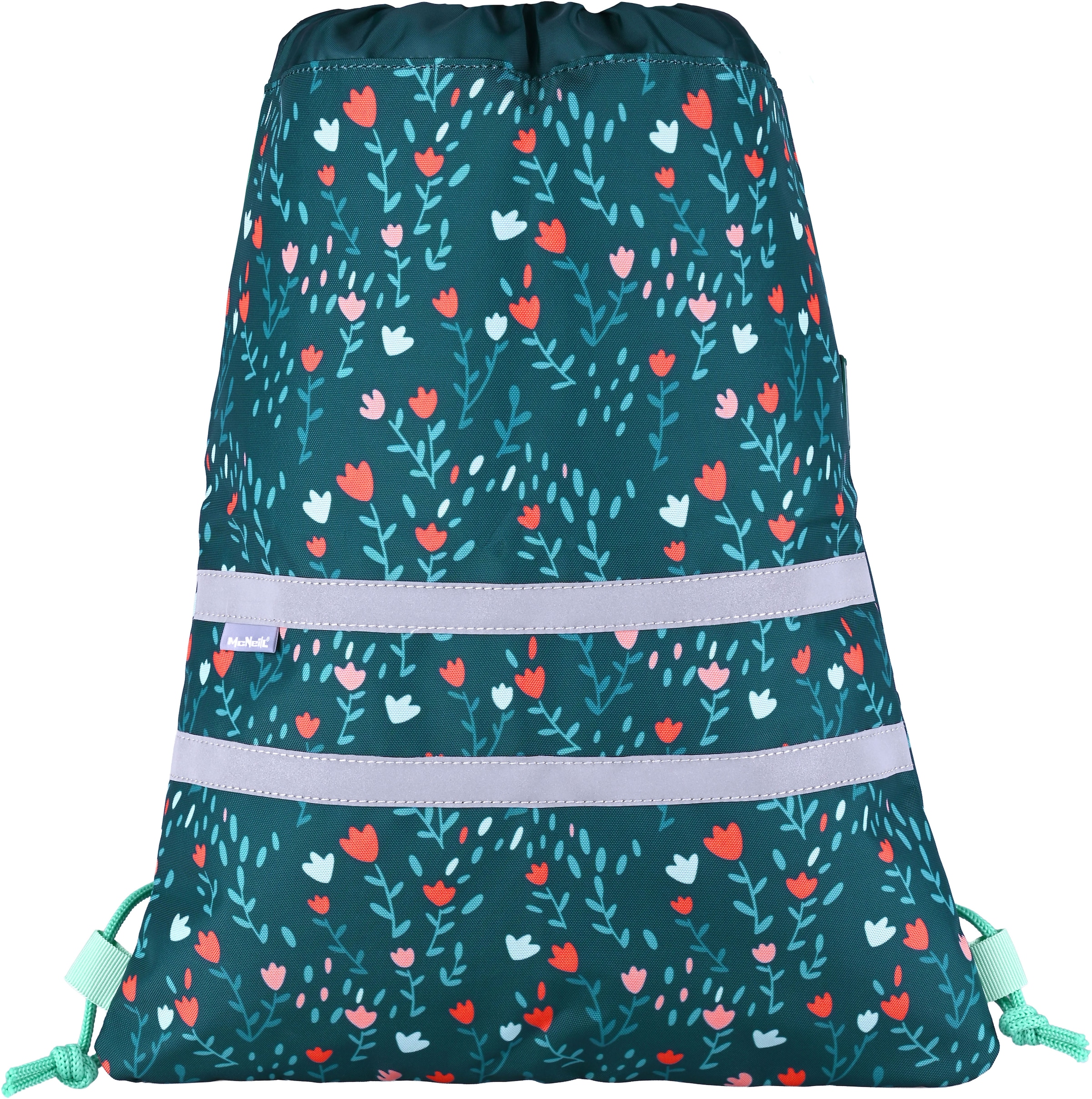 McNeill Schulranzen »Bravo, inkl. Etui, Turnbeutel,« Reflektierende Streifen auf den Schultergurten;Retroreflektierende Flächen