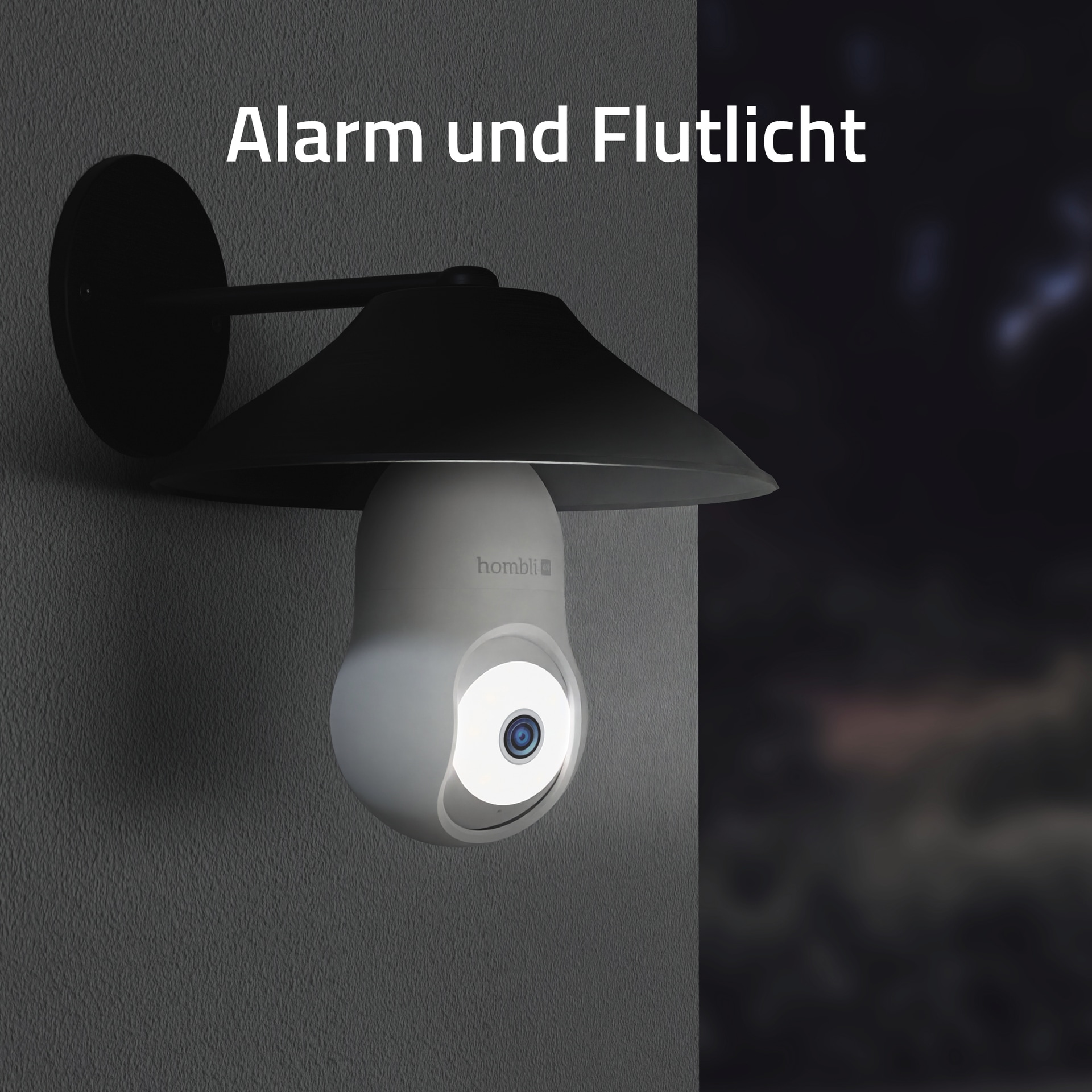 Hombli Überwachungskamera »Bulb Cam 4K« Außenbereich