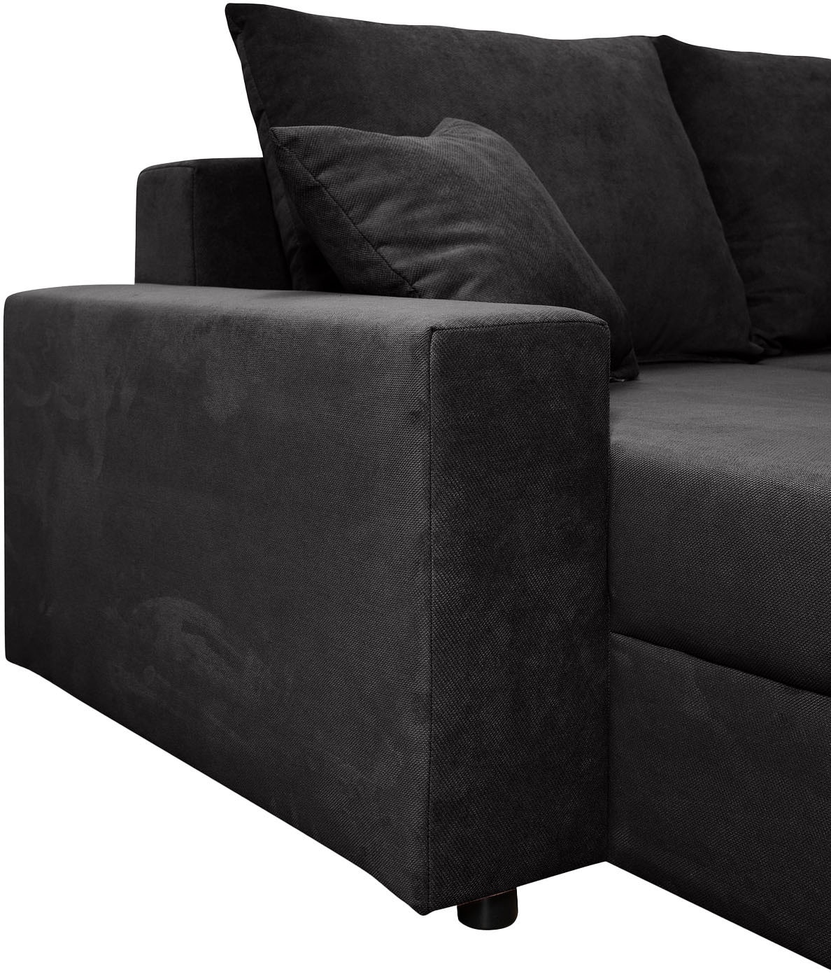 COLLECTION AB Wohnlandschaft »Pico U-Form«, Breite 252, mit Armlehne Schlaffunktion, Bettkasten