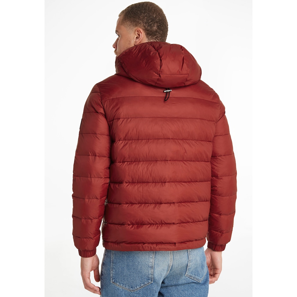 Tommy Hilfiger Steppjacke »QUILTED HOODED JACKET«, mit Kapuze