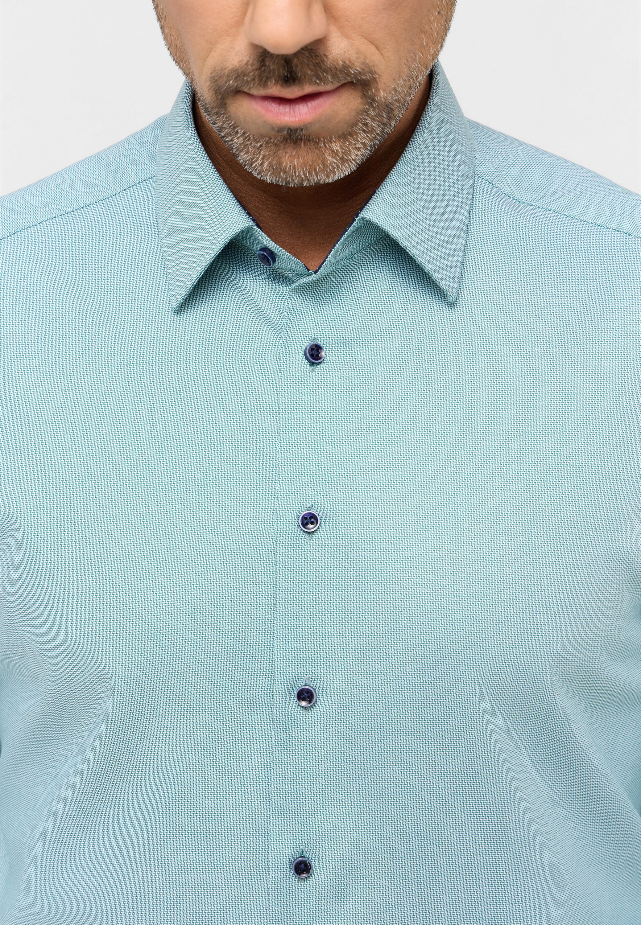 Eterna Langarmhemd »MODERN FIT«, NON IRON (bügelfrei)