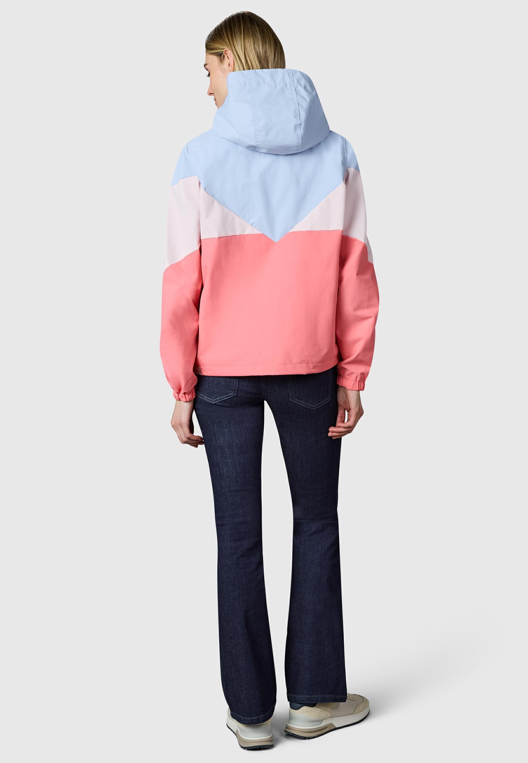 Ragwear Funktionsjacke »Übergangsjacke Rochele« mit Kapuze wasserdichte Damen Übergangsjacke mit großer Kapuze