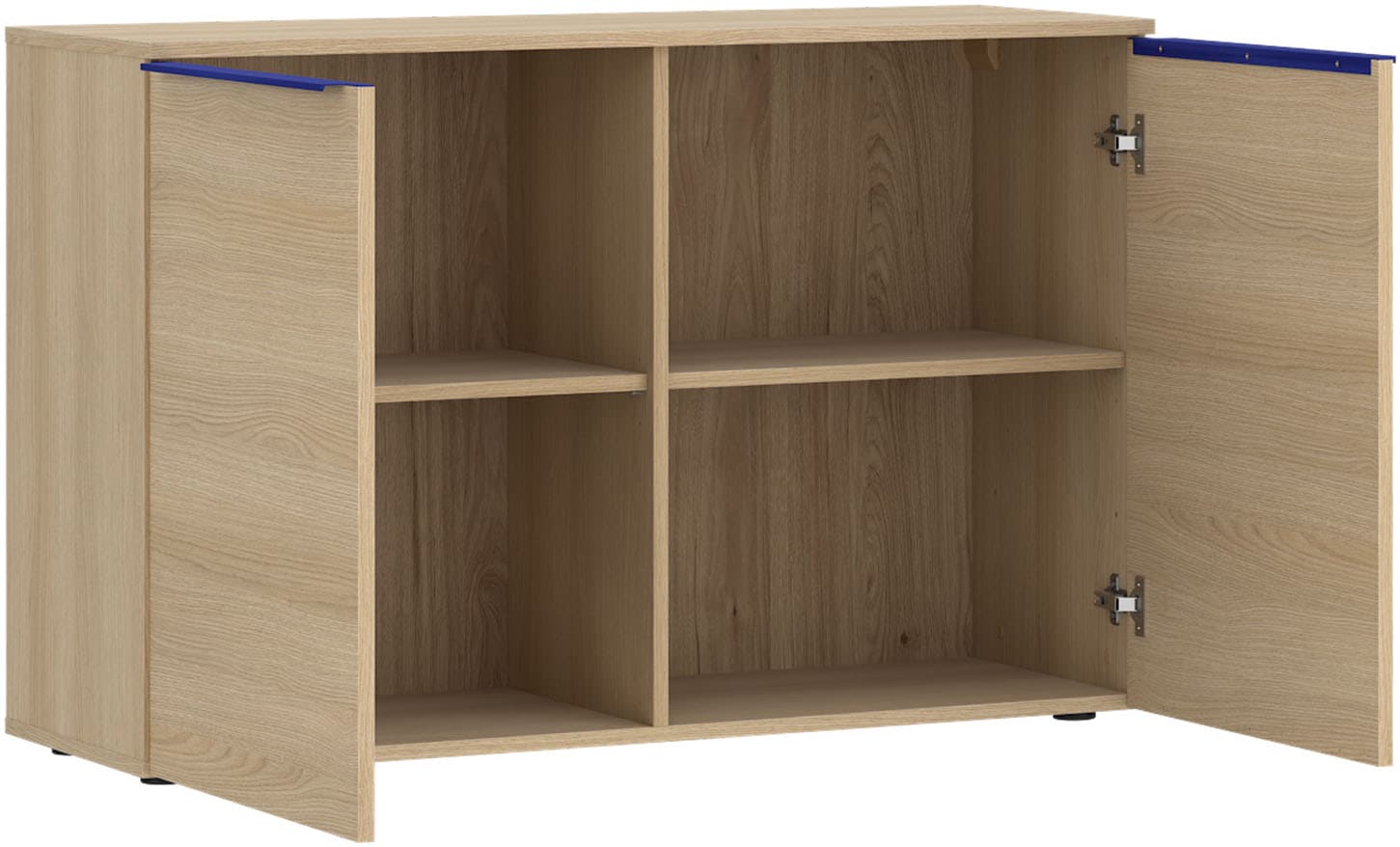 TOM TAILOR HOME Kommode Sideboard mit 2 Türen, Softclose,viel Stauraum mit Farbkick