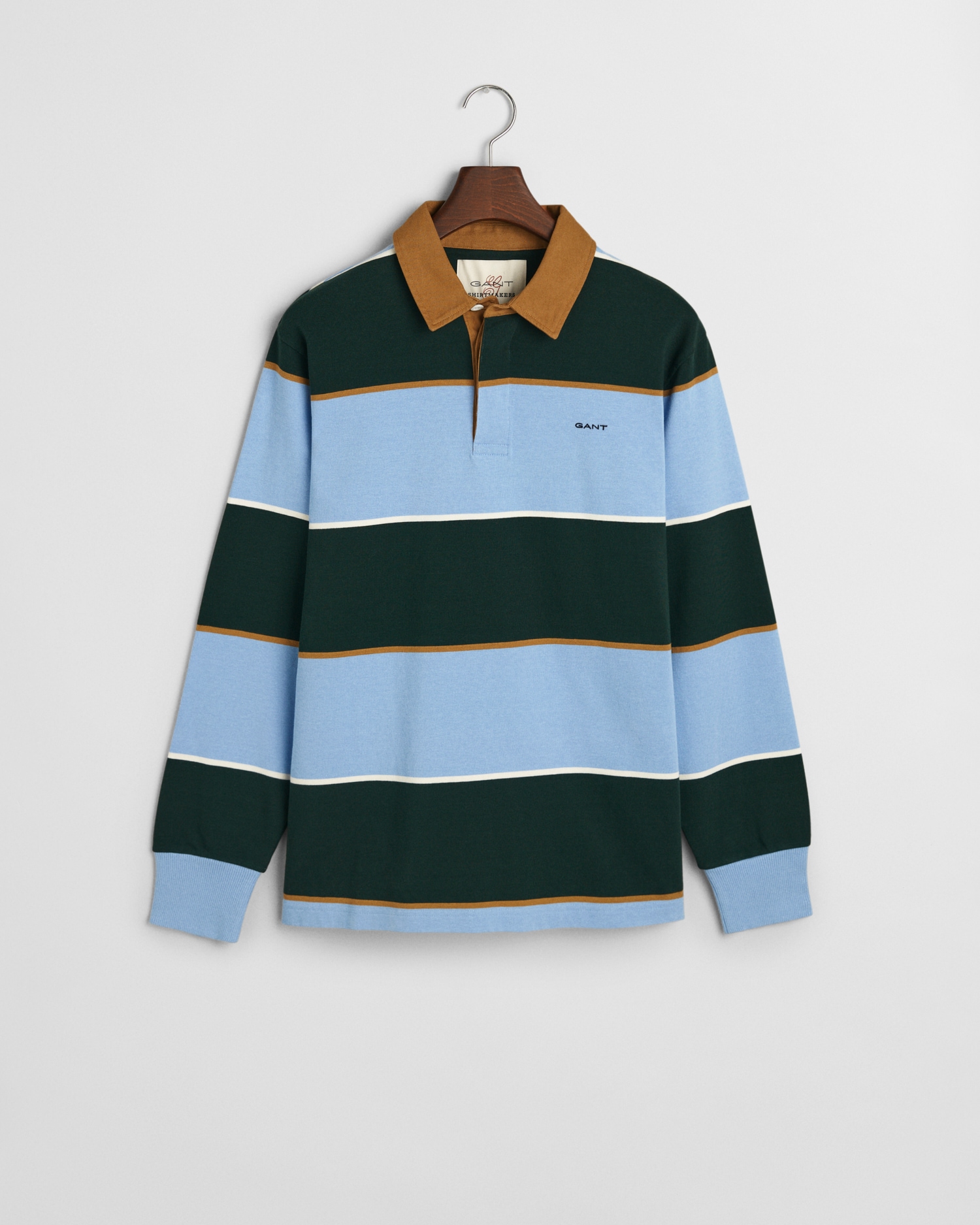 Gant Langarm-Poloshirt »MULTISTRIPE HEAVY RUGGER«, mit bunten Streifen, unisex