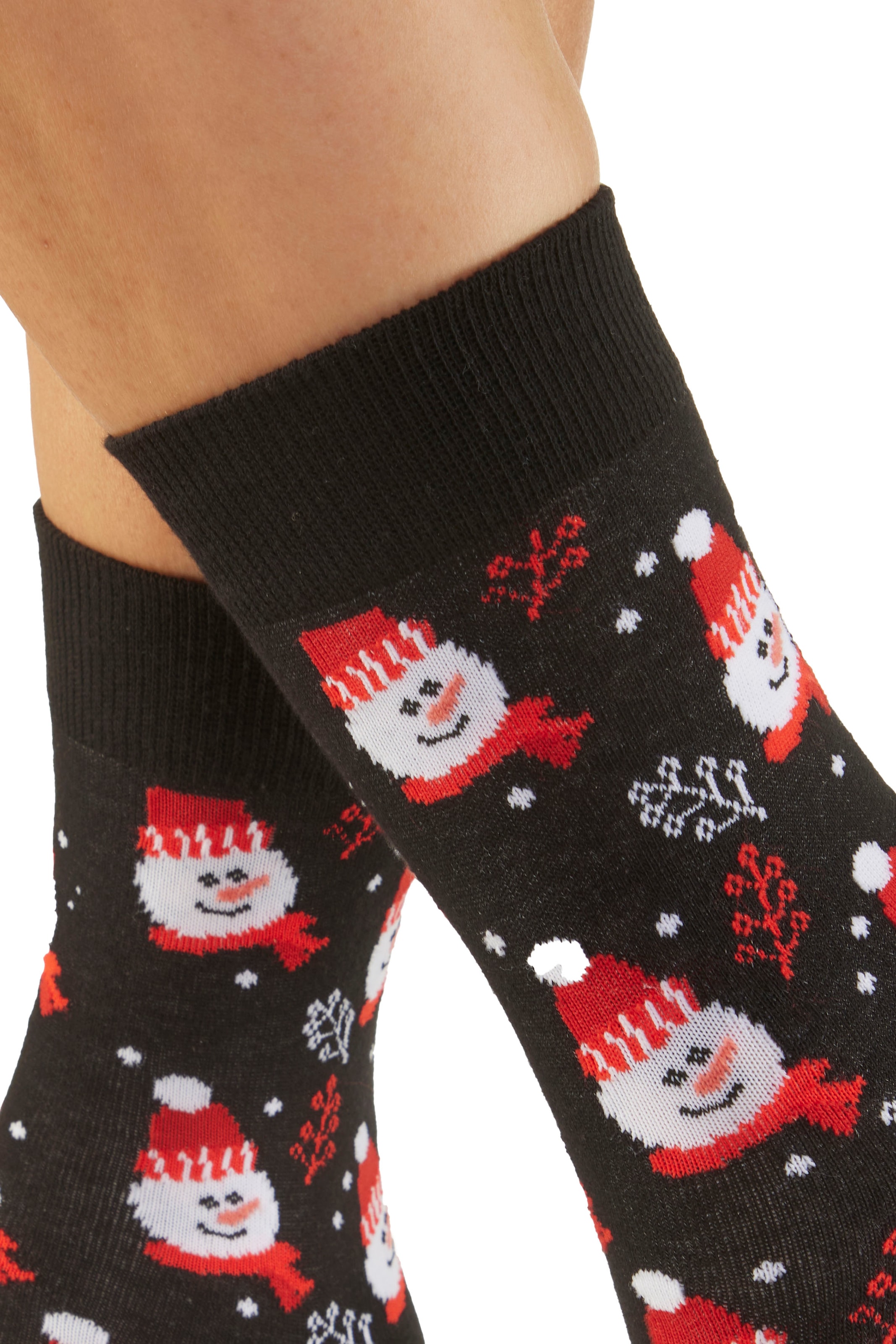 H.I.S Basicsocken Packung, 3 Paar tlg. mit lustigen Weihnachtsmotiven