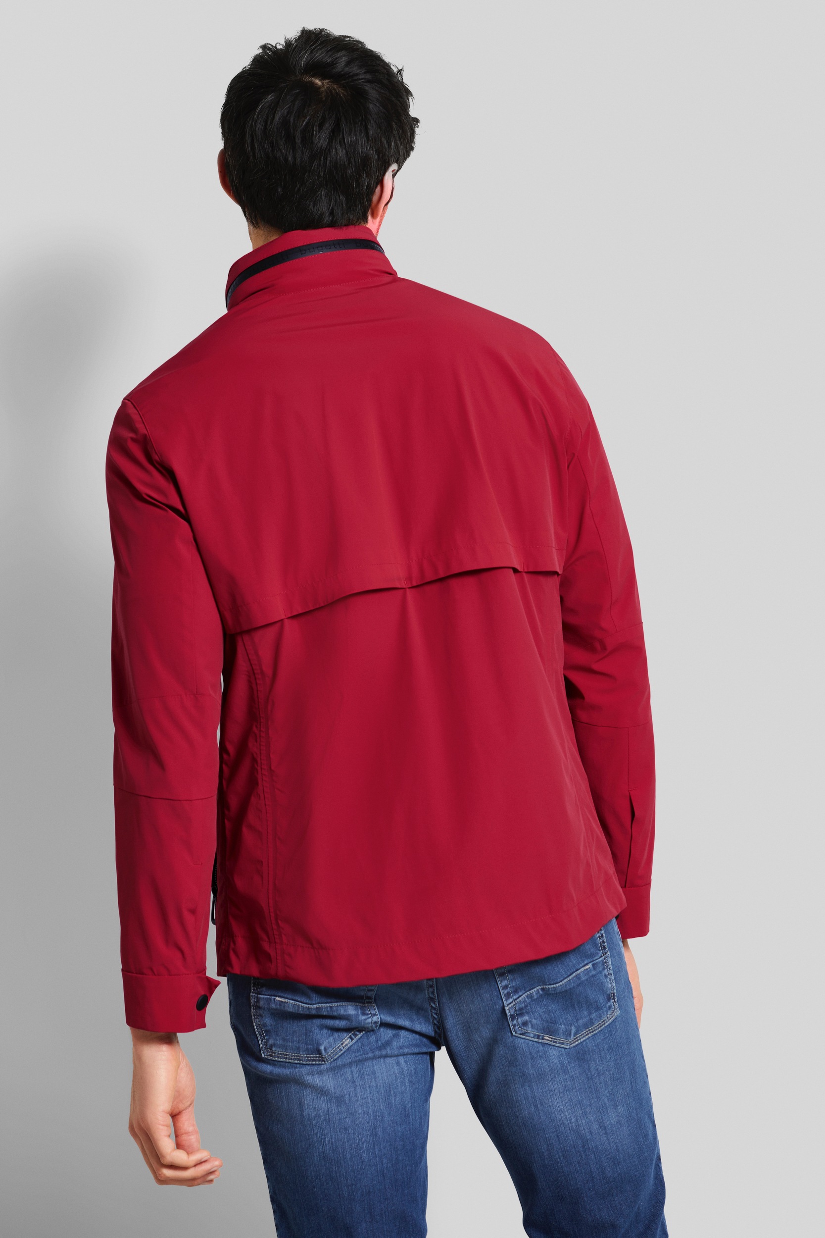 bugatti Langjacke, mit Kapuze, mit wasserabweisender Funktion