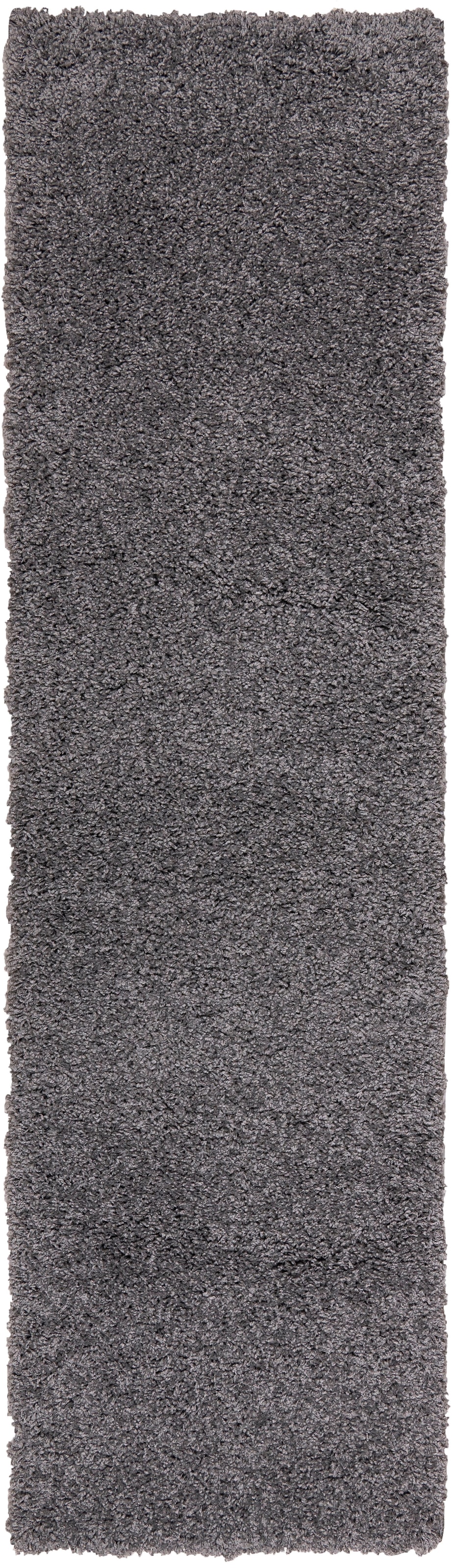 my home Läufer »Shaggy 30« rechteckig 30 mm Höhe Teppich-Läufer, Brücke, Uni-Farben, besonders weich und kuschelig