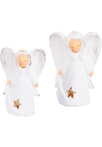 VALENTINO Wohnideen Engelfigur »Engel Martha, Weihnachtsdeko«, (Set, 2 St.) kaufen