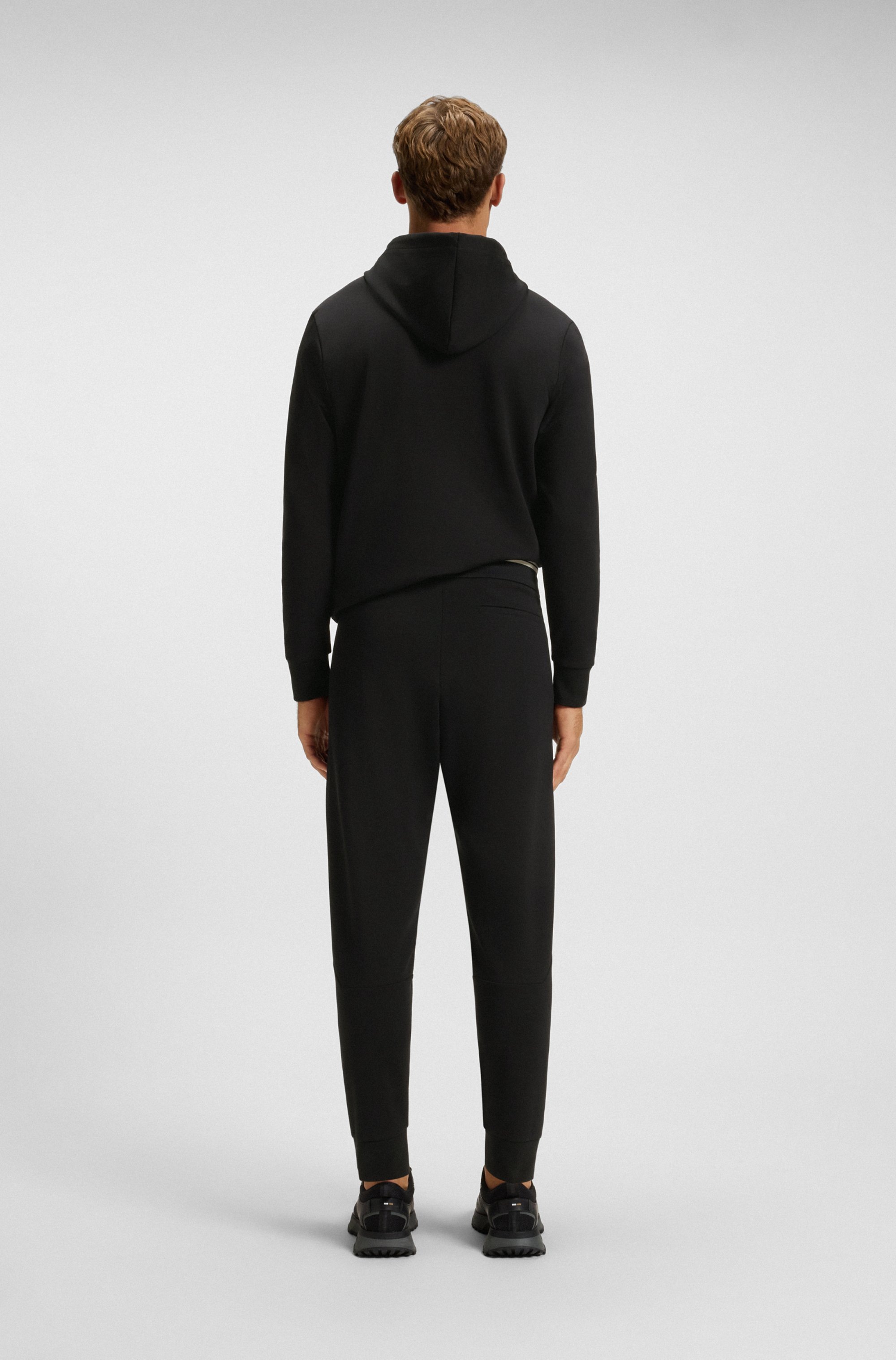 BOSS GREEN Jogginghose »Pants Zone«, Regular fit, Tunnelzug, Mittlere Bundhöhe Trainingshose Sweathose