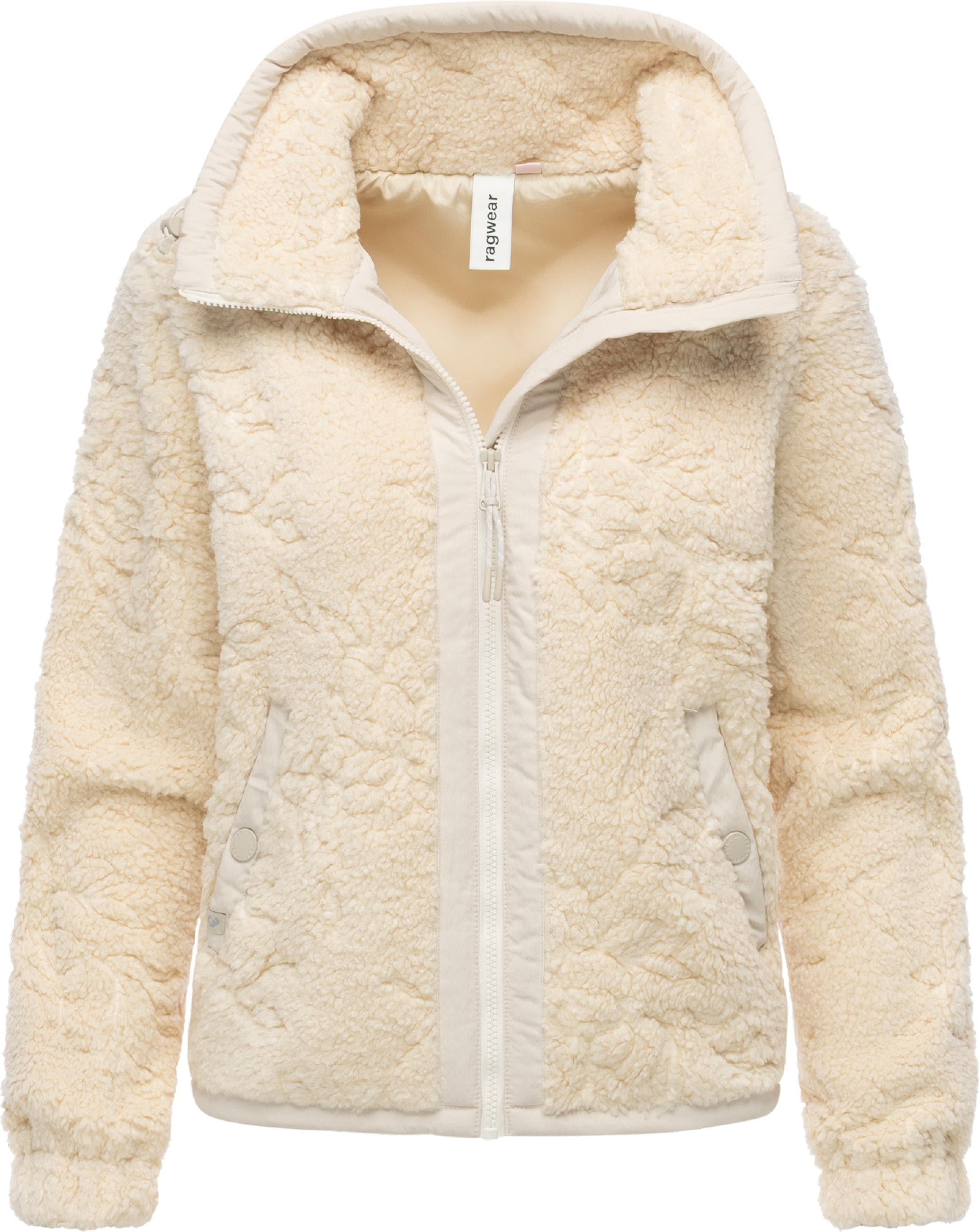 Ragwear Kapuzensweatjacke »Plüschjacke Nordicka II«