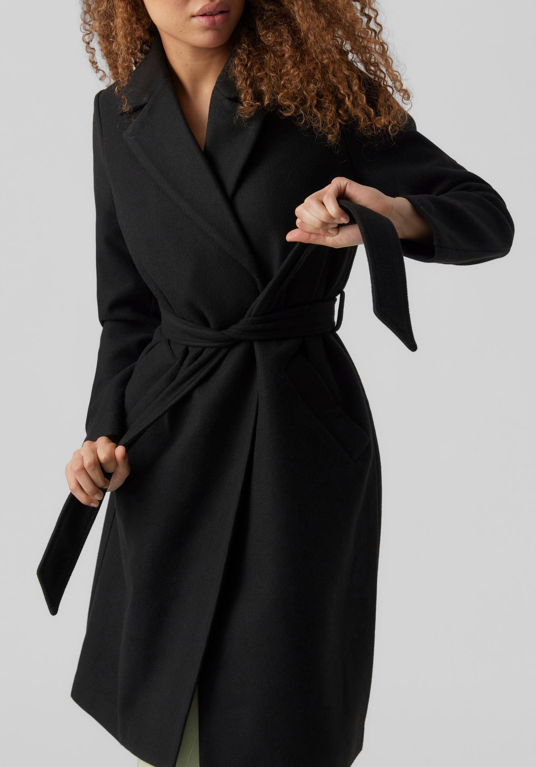 Vero Moda Langmantel »VMFORTUNEAYA SS23 LONG COAT NOOS«