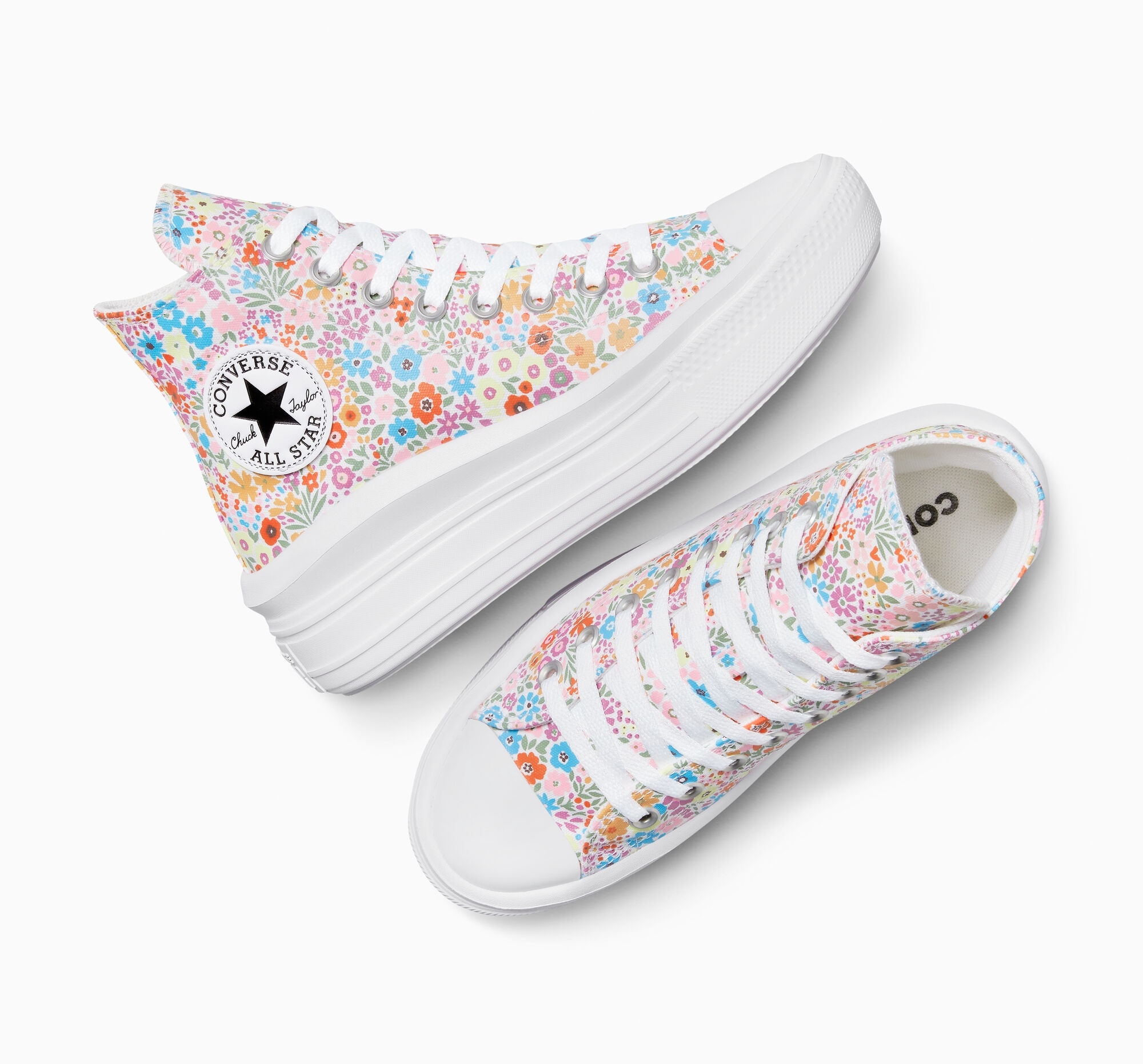 Converse Sneaker »CHUCK TAYLOR ALL STAR MOVE PLATFORM MINI FLOWERS«