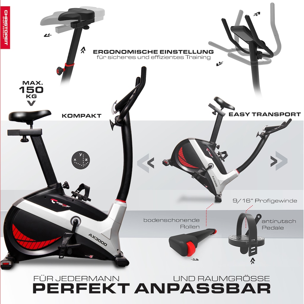 Christopeit Sport® Sitz-Ergometer »AX 3000«