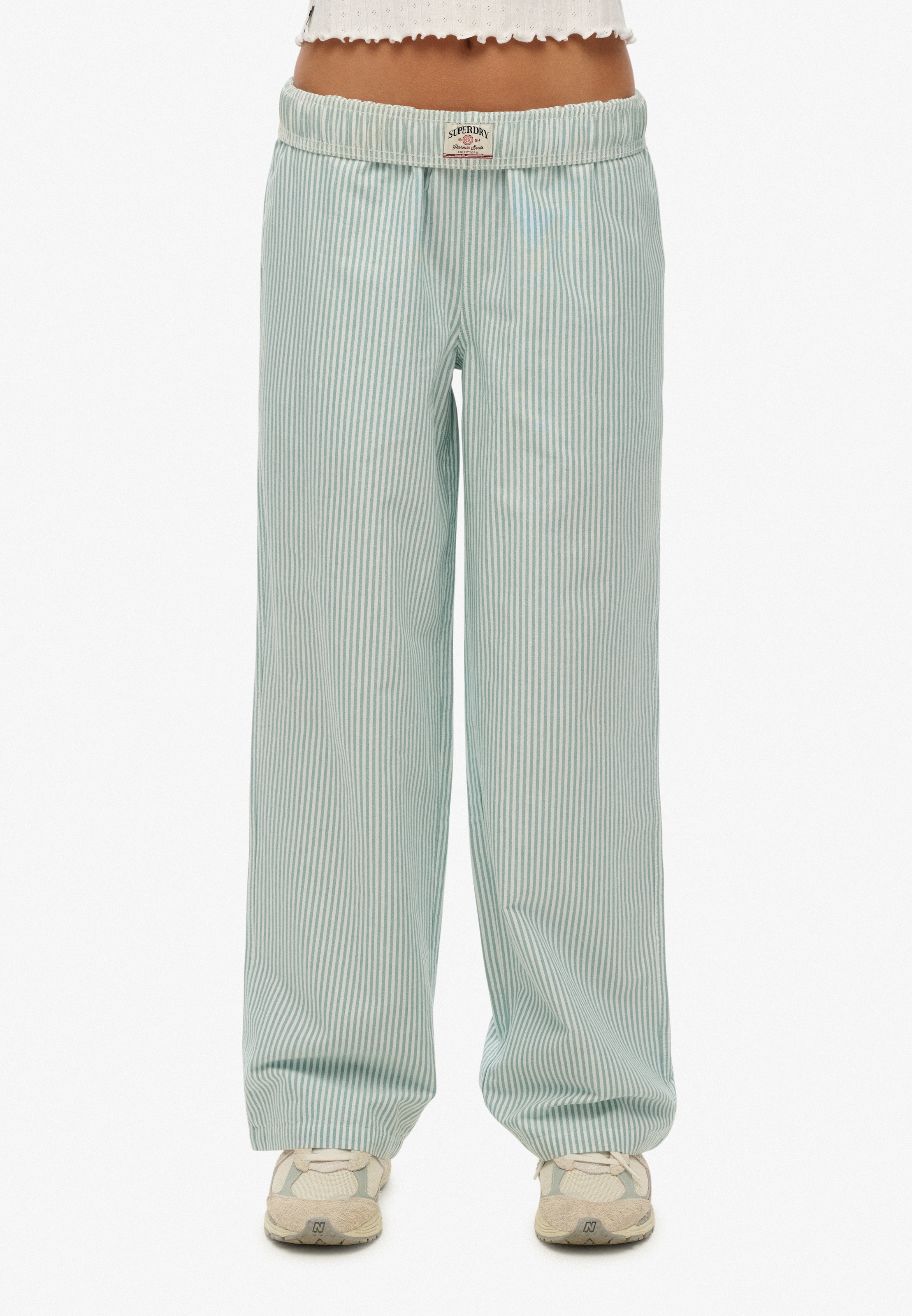 Superdry Cargohose »COTTON STRIPE ELASTIC TROUSER«