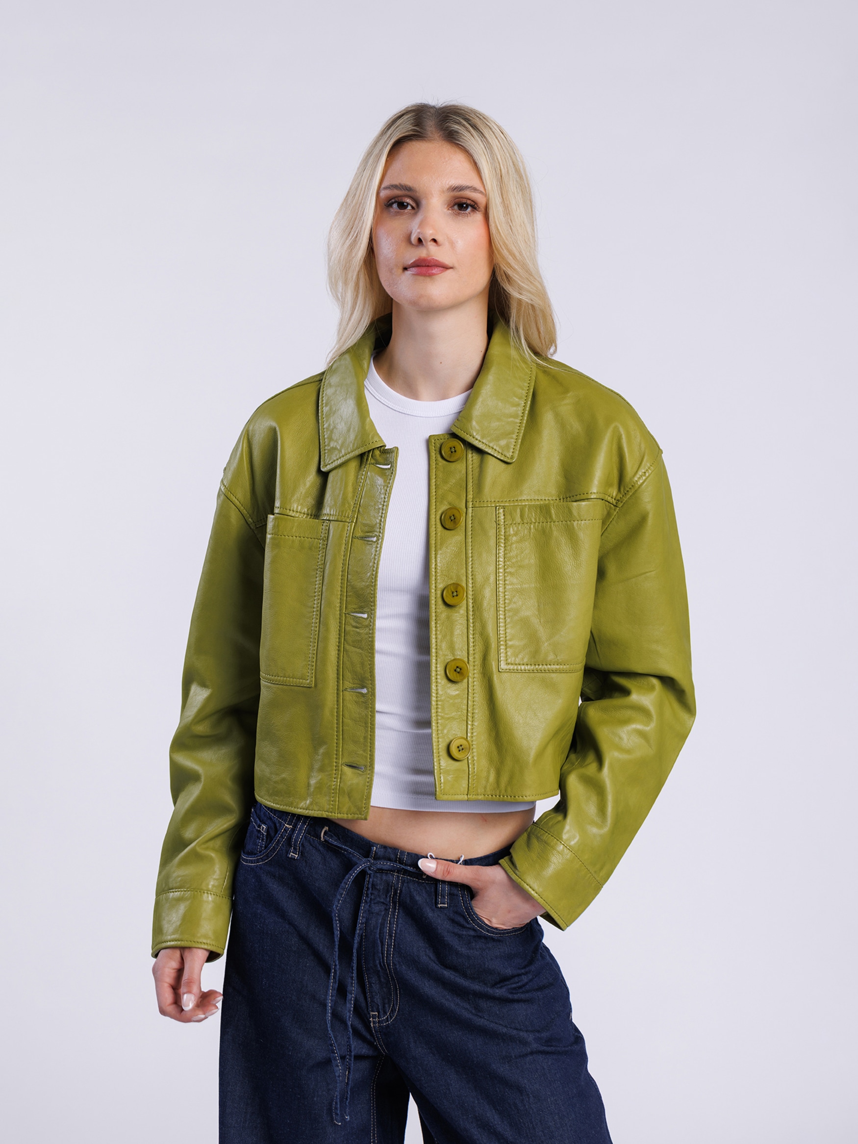 Freaky Nation Lederjacke »Jenna-FN«