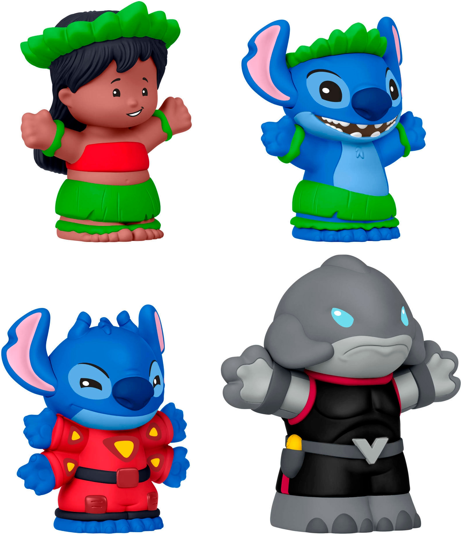 Fisher-Price® Spielfigur »Little People Collector Lilo & Stich«, (Set, 4 tlg.)