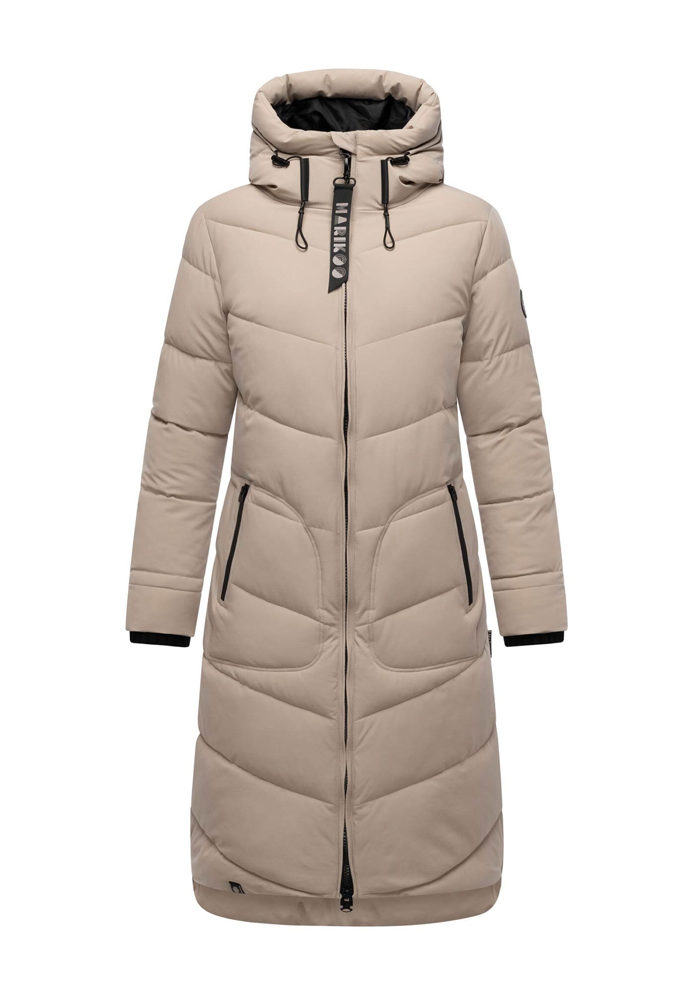 Marikoo Winterjacke »Marikoo Benikoo Damen lange Winterjacke B949«