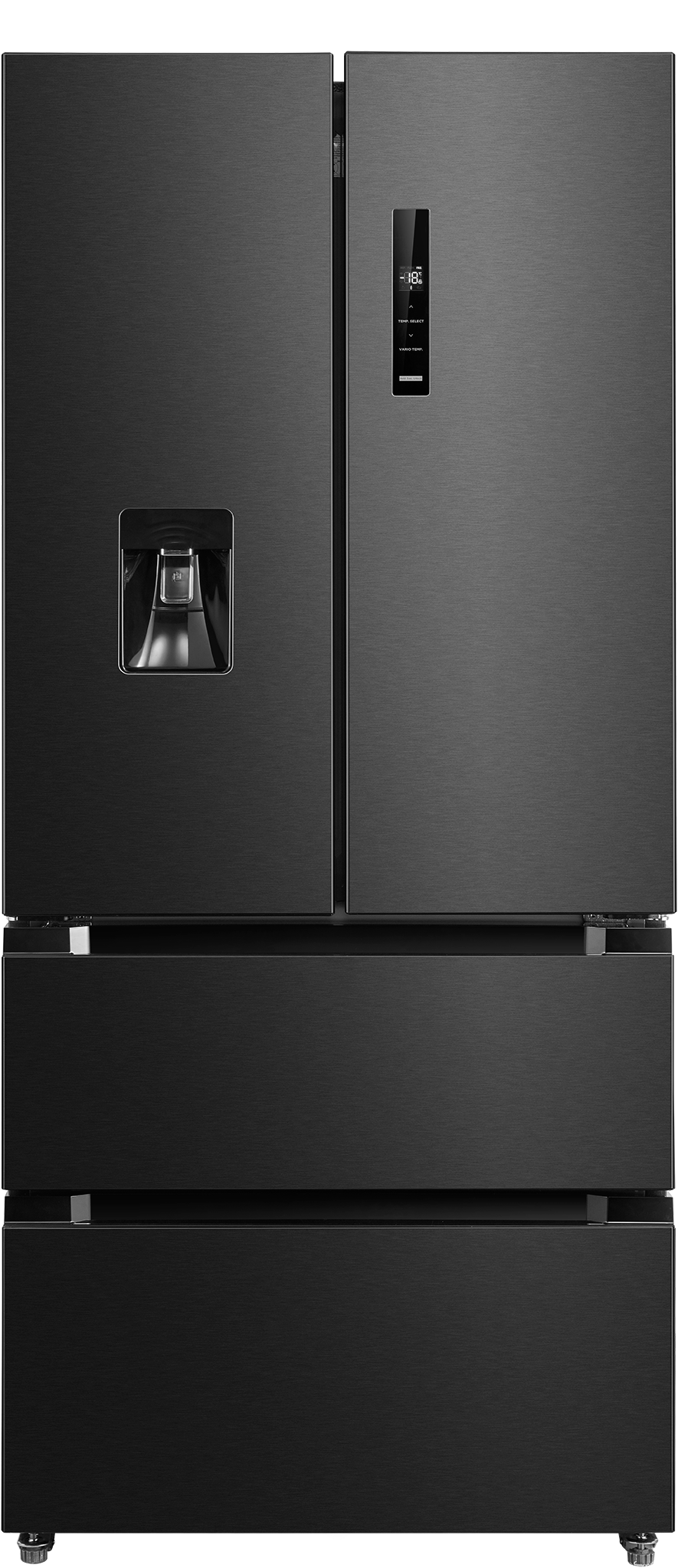 Hanseatic French Door »HFD18983CWDBI«, Wasserspender