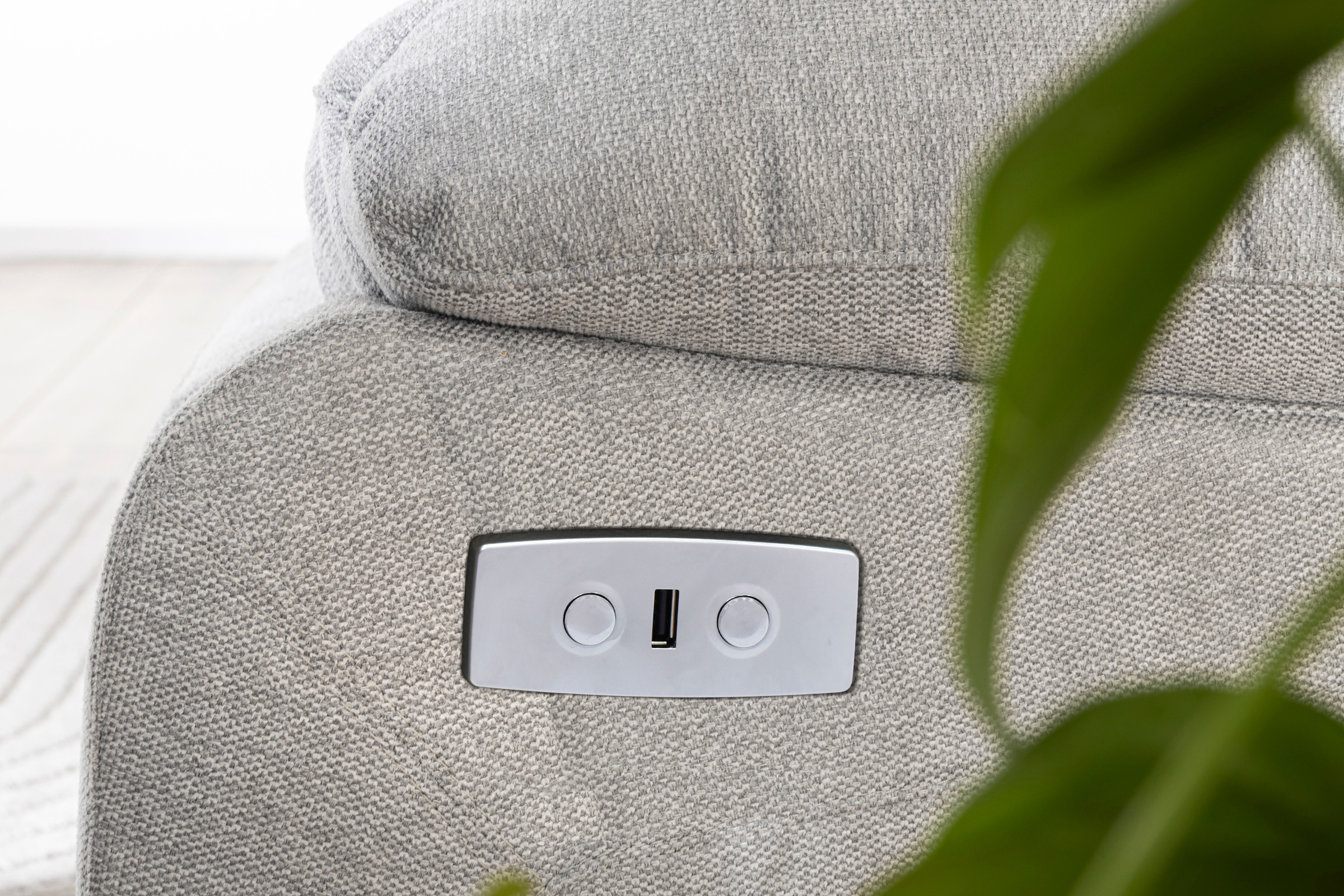 Home affaire 3-Sitzer »Lannilis«, mit manueller und elektrischer Relaxfunktion