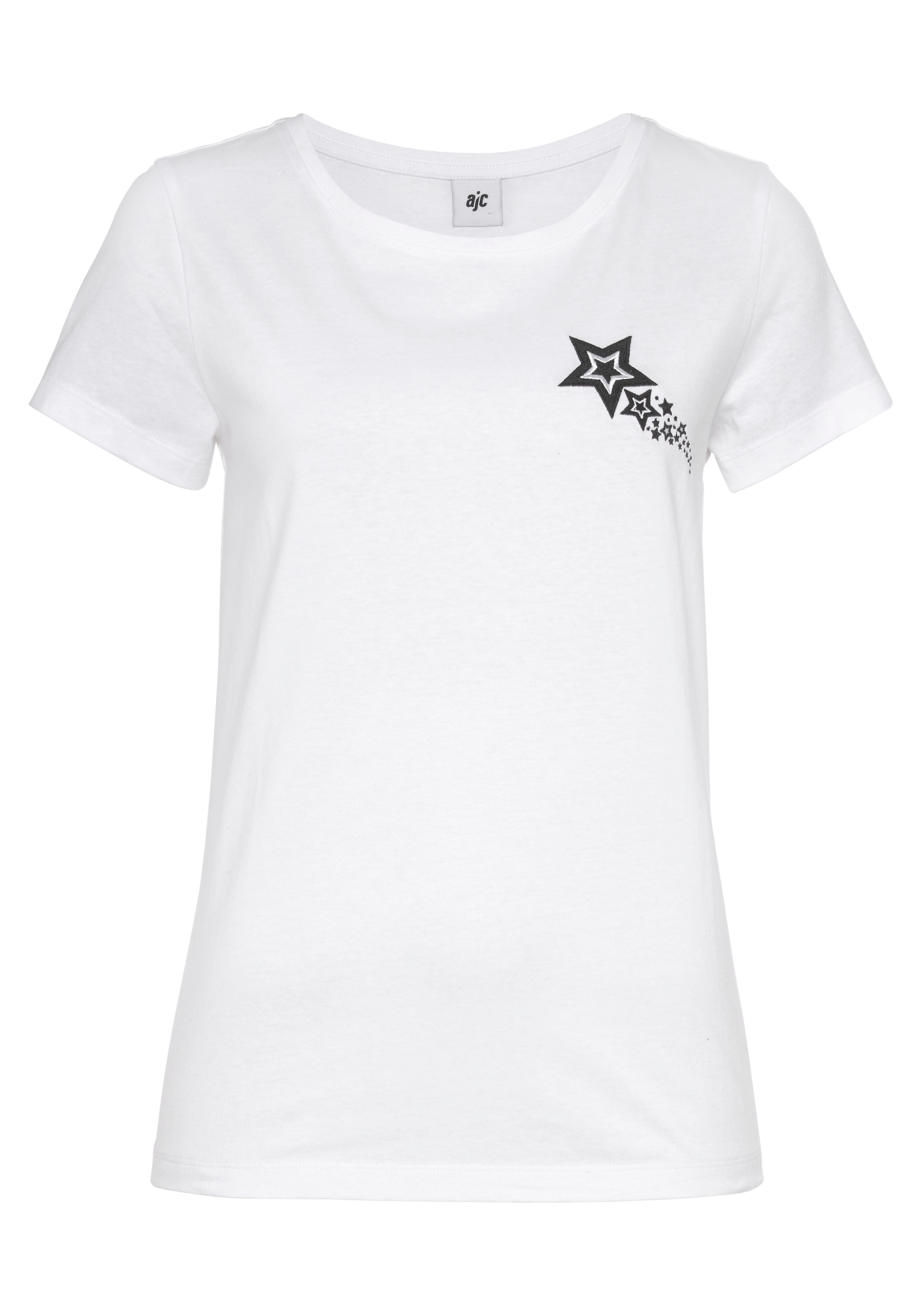 Online Shop OTTO AJC T-Shirt, mit im Stickerei
