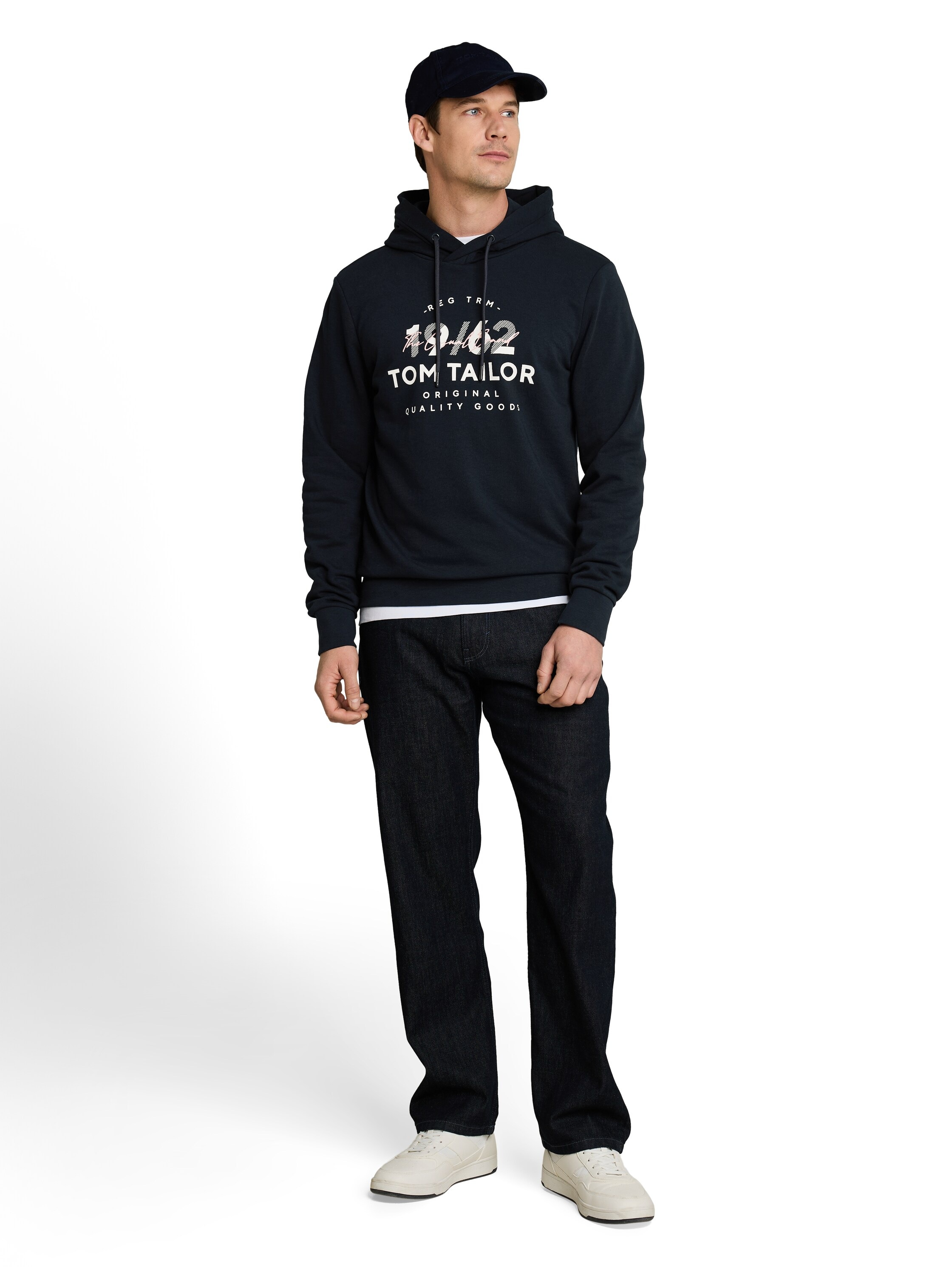TOM TAILOR Kapuzensweatshirt , mit Frontprint
