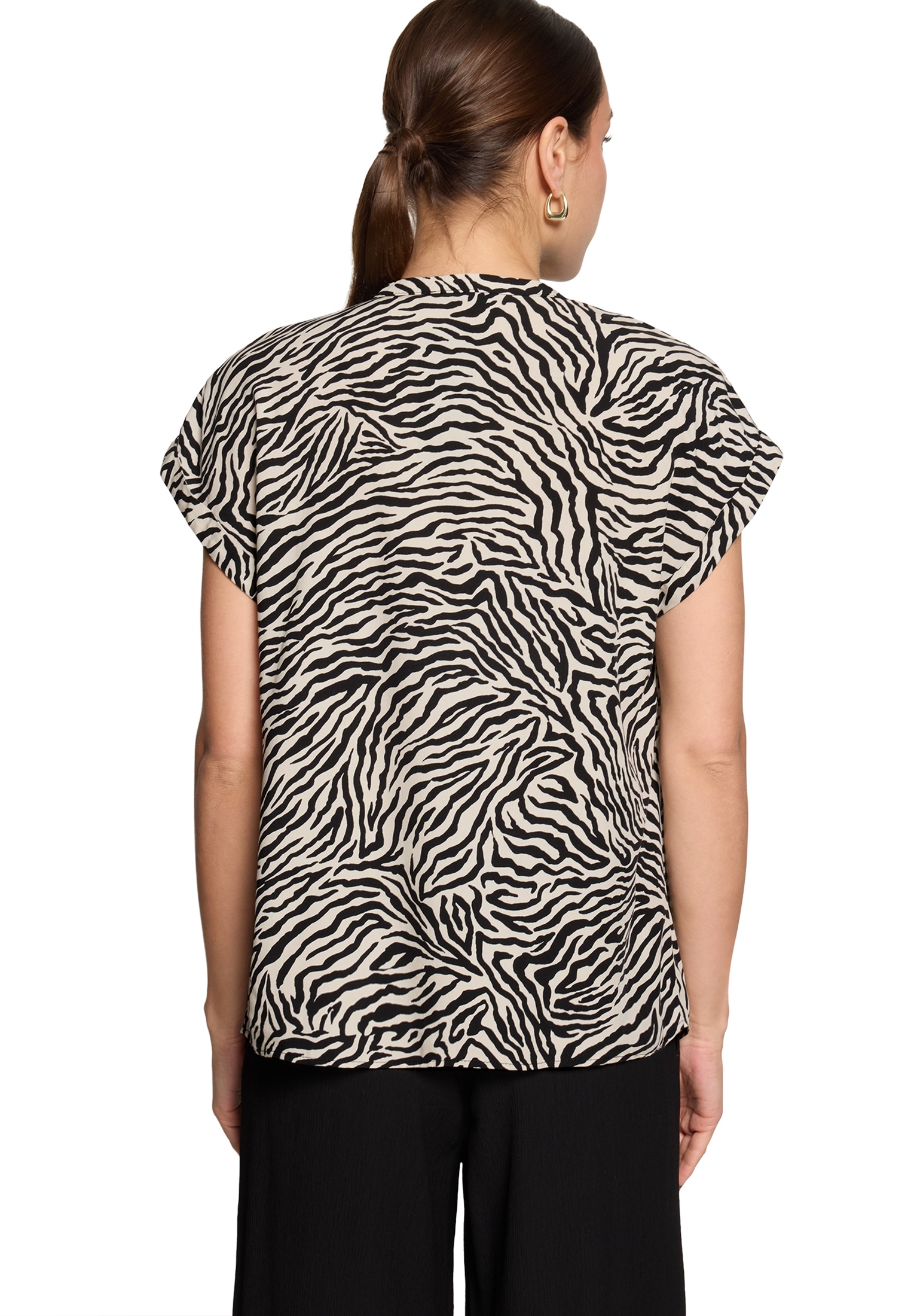 Zero Schlupfbluse »Schlupfbluse mit Animalprint«