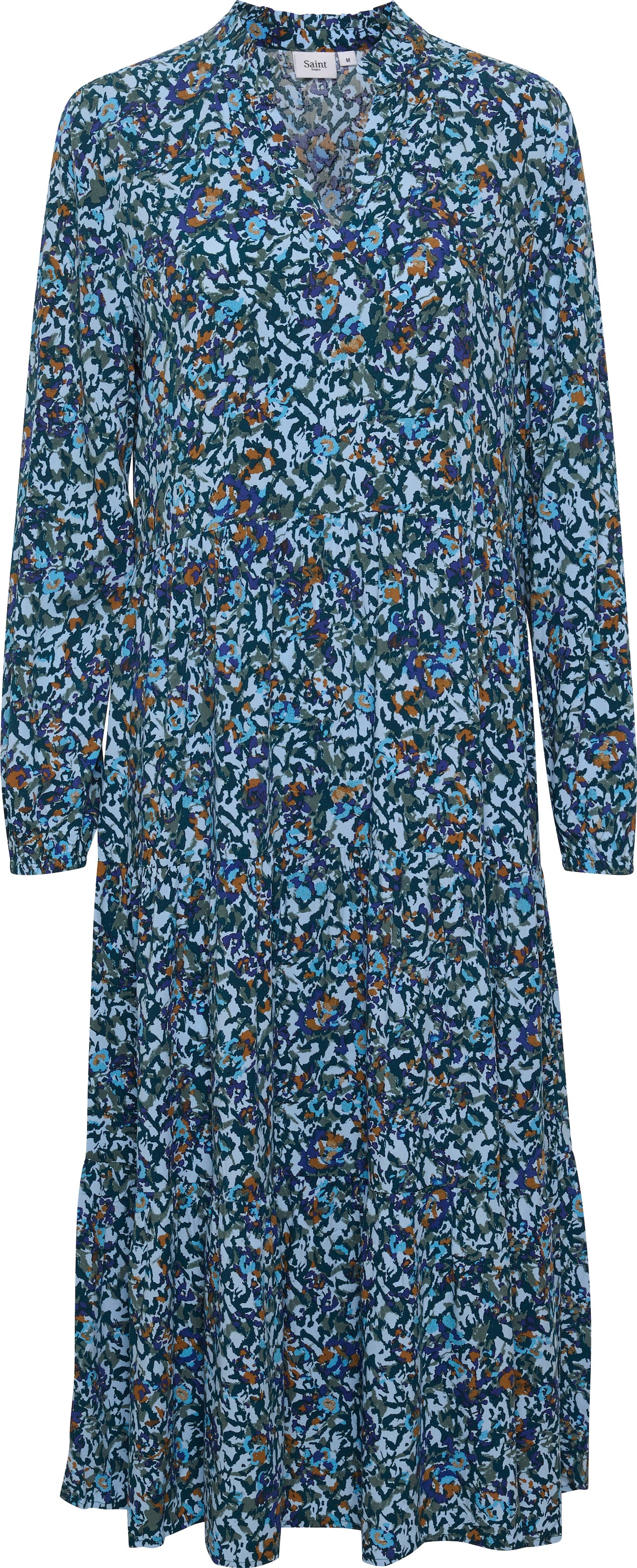 Saint Tropez Sommerkleid »EdaSZ Maxi OTTOversand Dress«, Volant bei mit