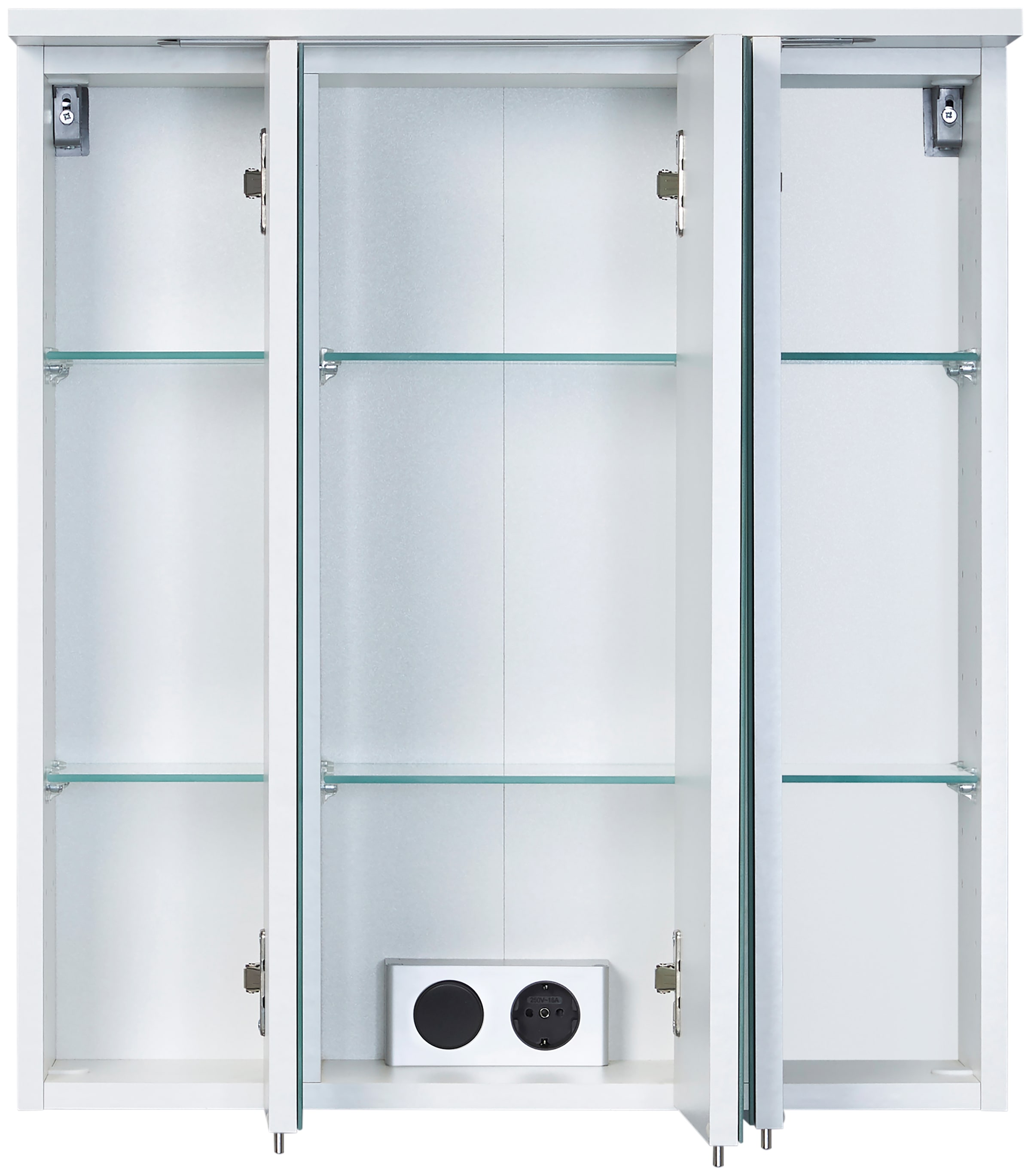 welltime Spiegelschrank »Flex«, Breite 60 cm, mit 3D-Spiegeleffekt