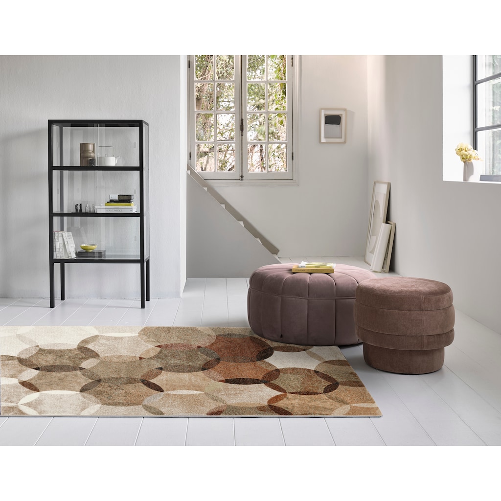 Esprit Teppich »Modernina«, rechteckig, weicher Kurzflor in modernem Design, Wohnzimmer, Schlafzimmer, bunt