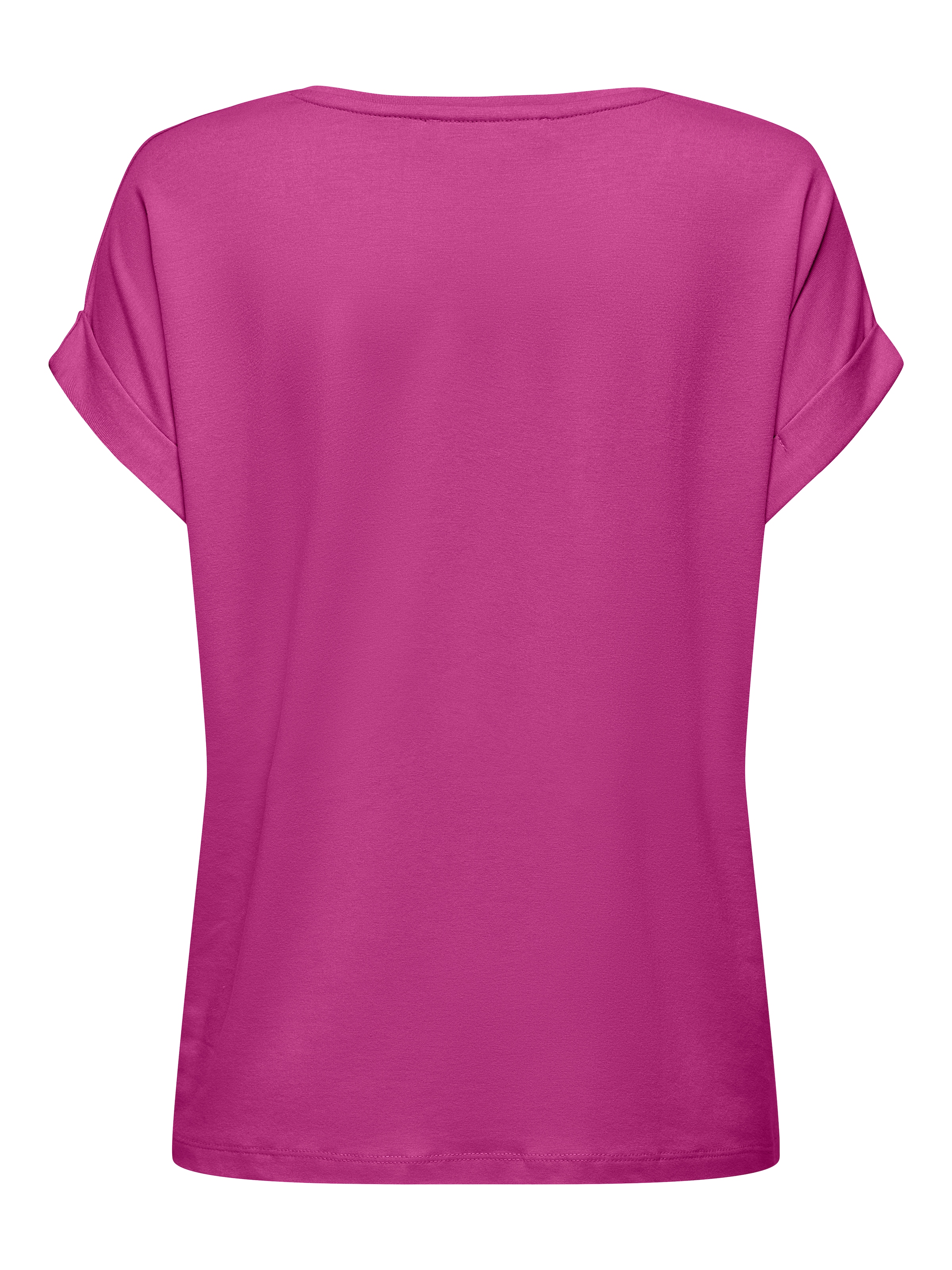 ONLY T-Shirt »ONLMOSTER – Kurzarmshirt mit Aufschlag und klassischem Look« Viskosemischung, regular fit