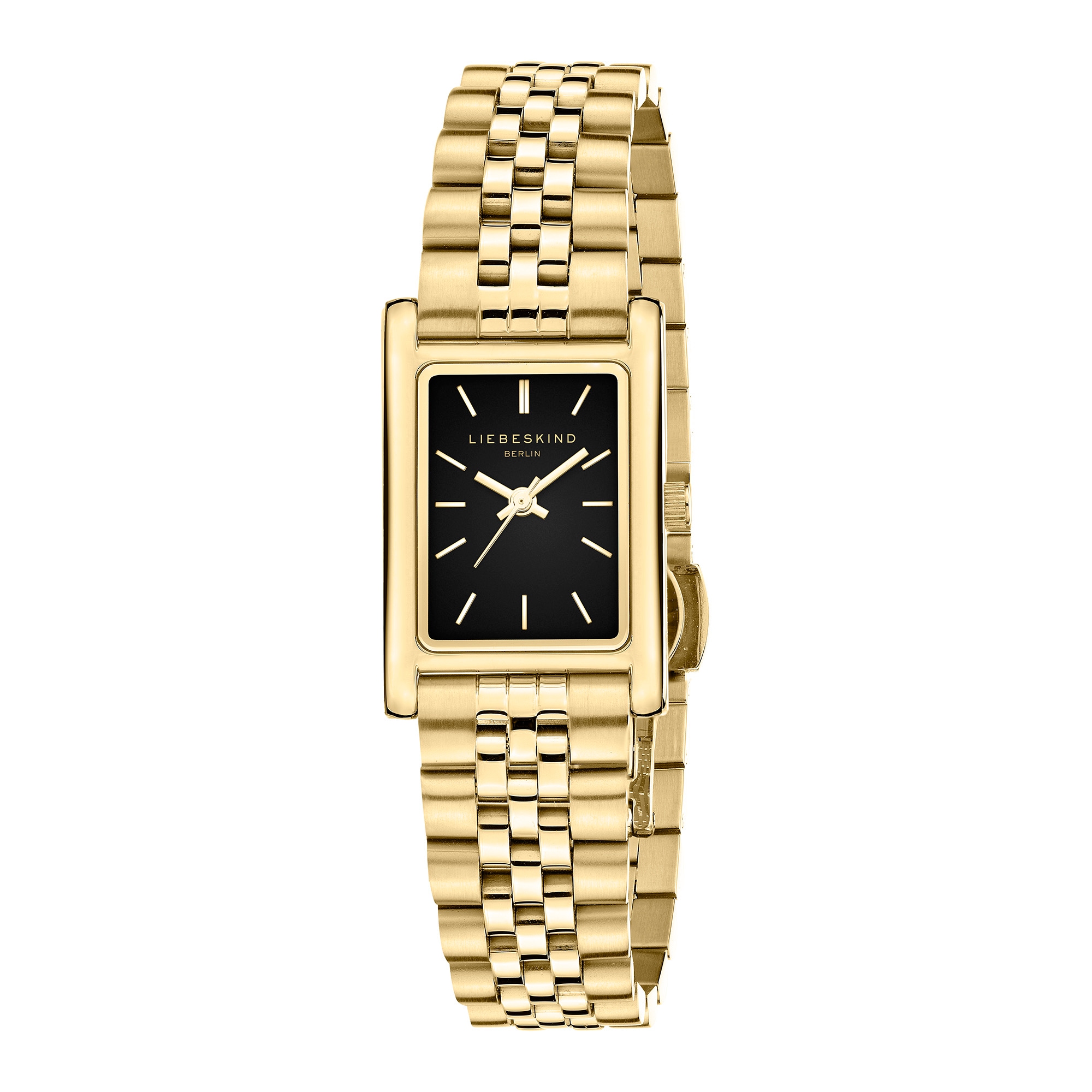 Liebeskind Berlin Quarzuhr »Classic Square« Armbanduhr, Damenuhr, Edelstahlarmband, analog