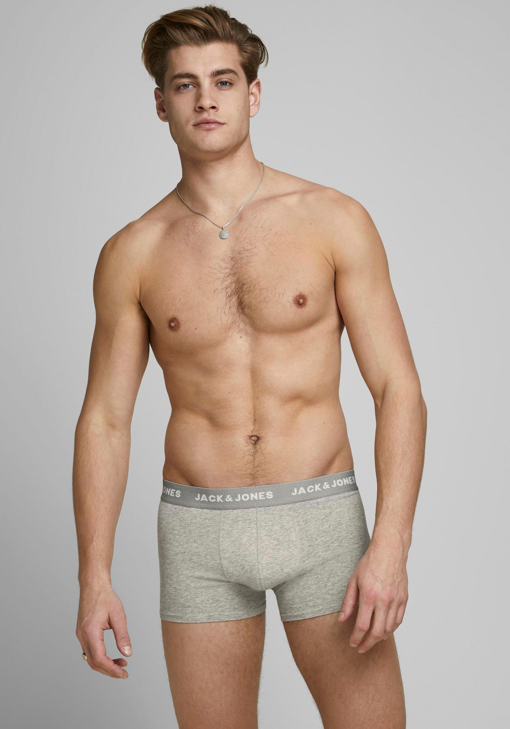 Jack & Jones Trunk »JACBASIC PLAIN TRUNKS 5 PACK«, (Packung, 5 St.)