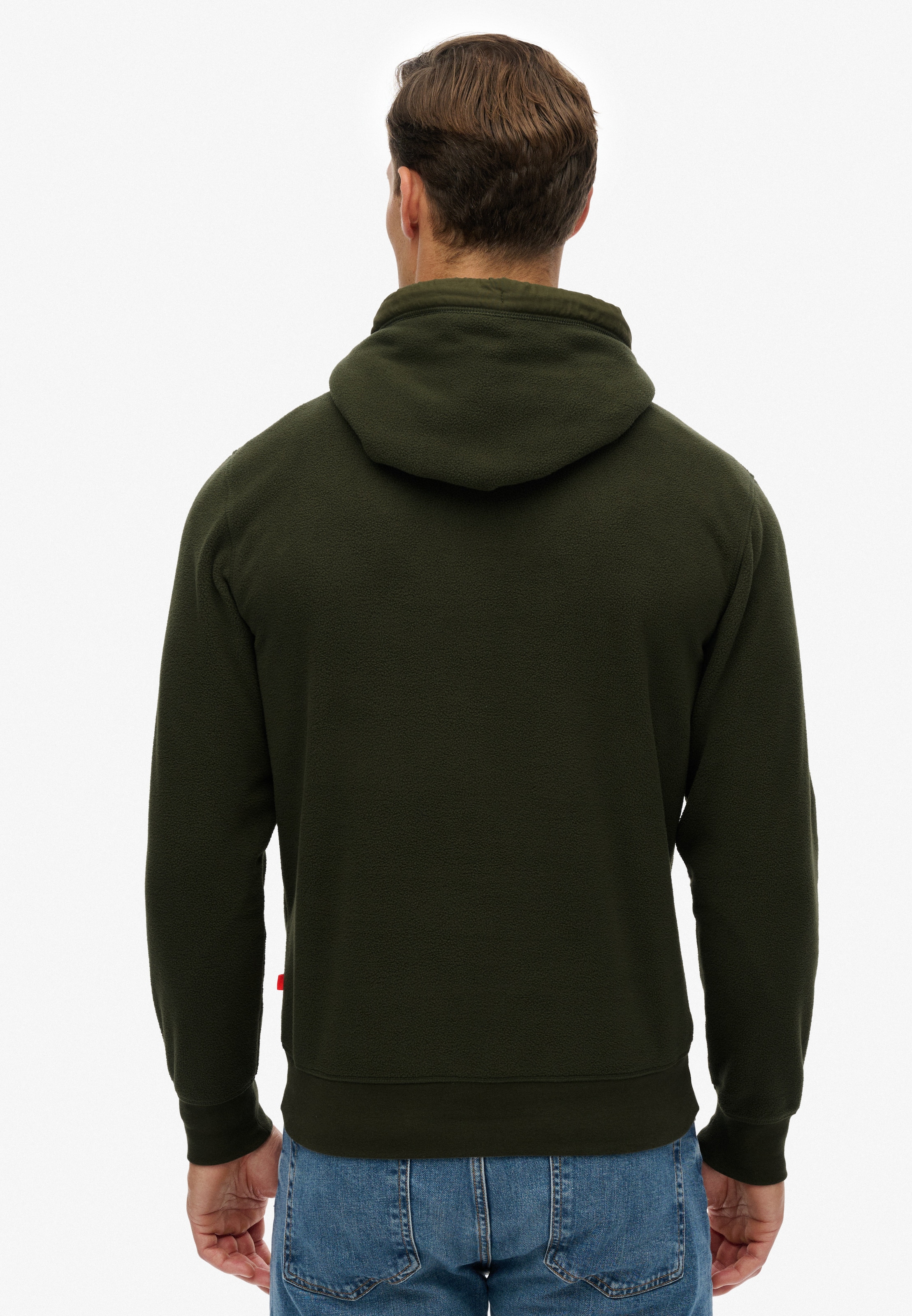 Superdry Kapuzensweatshirt »MICRO LOGO FLEECE HOOD«