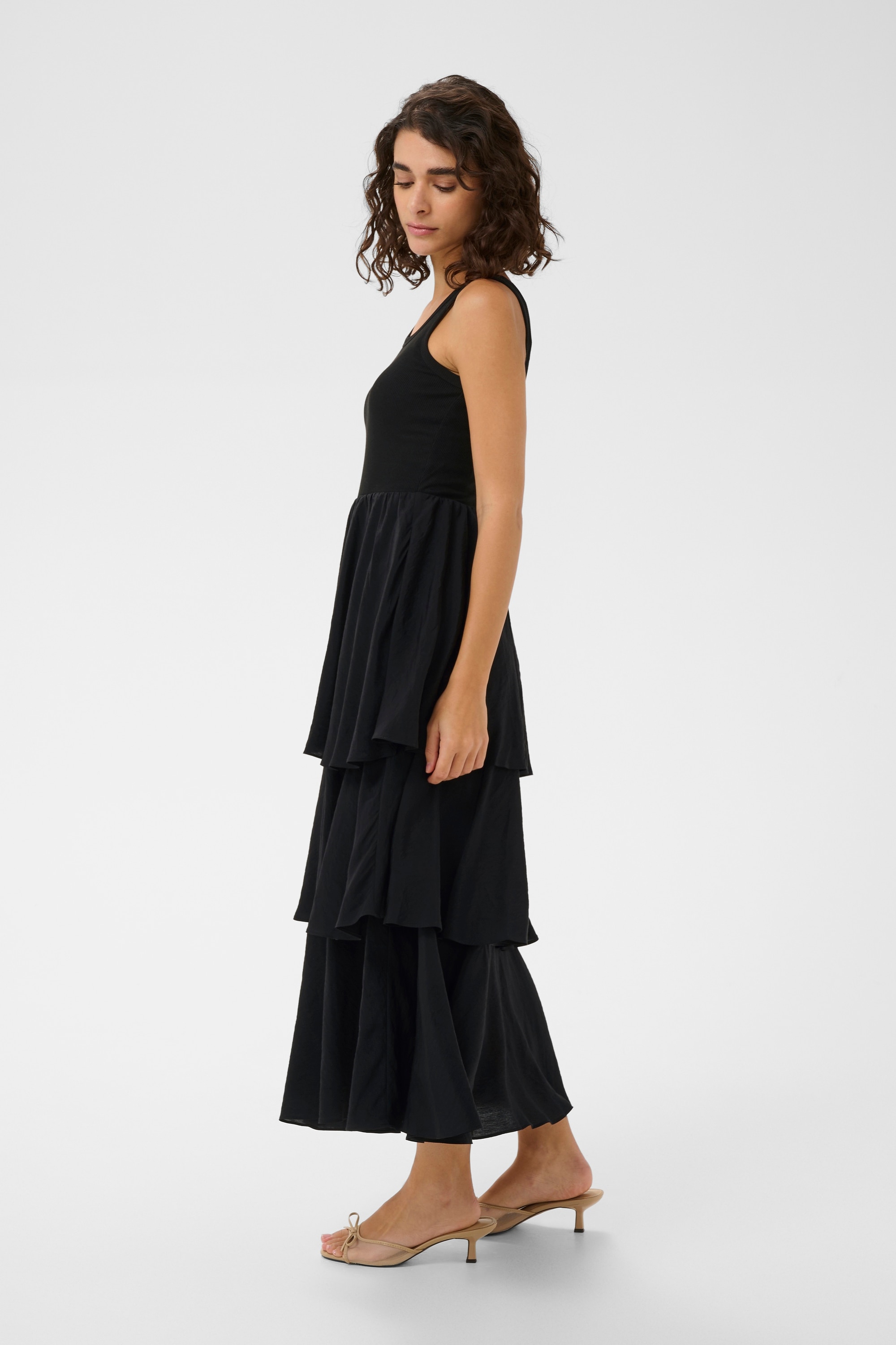 KAFFE Midikleid »Kleid KAerika«