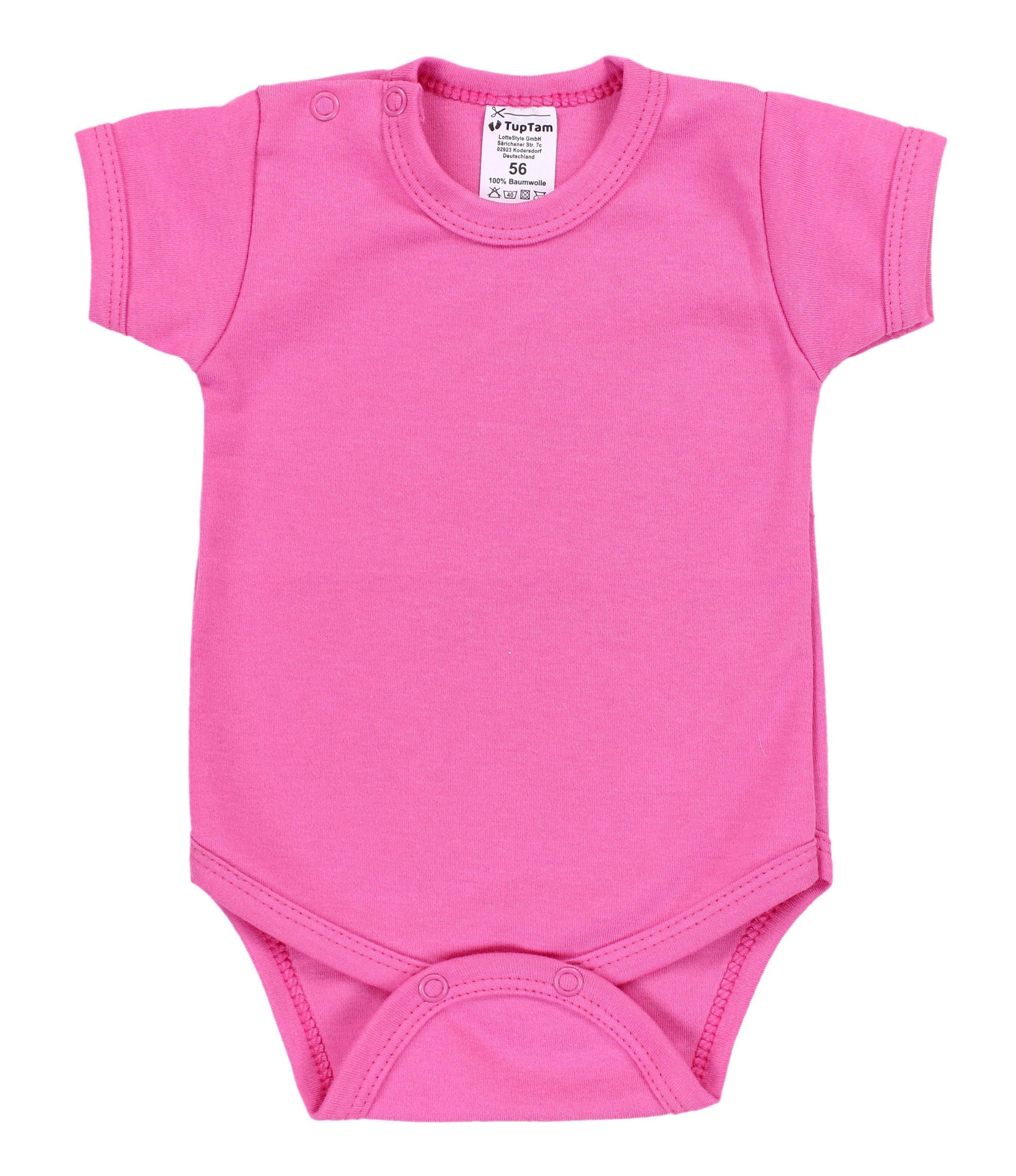 TupTam Kurzarmbody »Body Mädchen Baby Body Kurzarm 5er Pack«