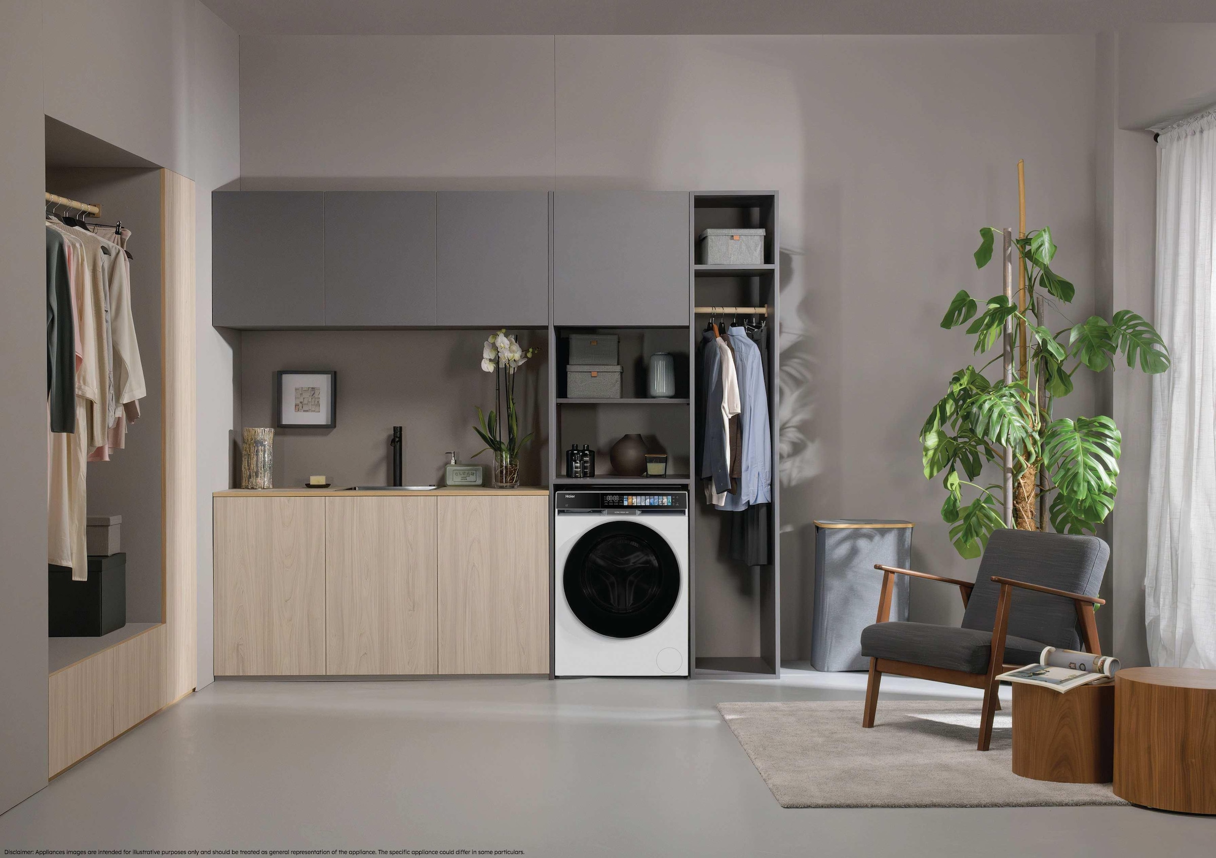 Haier Waschtrockner »HWD80-BP14687TU1« 8 kg /5 kg UltraFresh & UltraSense