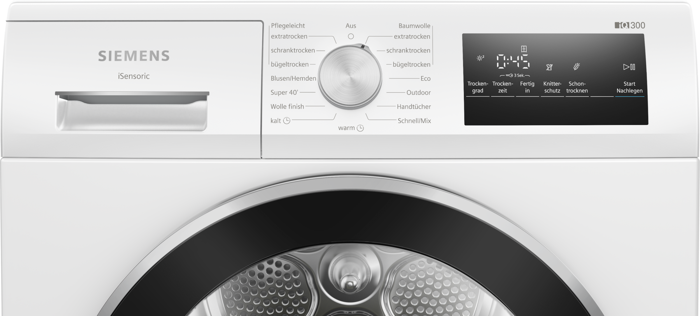 SIEMENS Wärmepumpentrockner »WT45HV0EM« iQ300